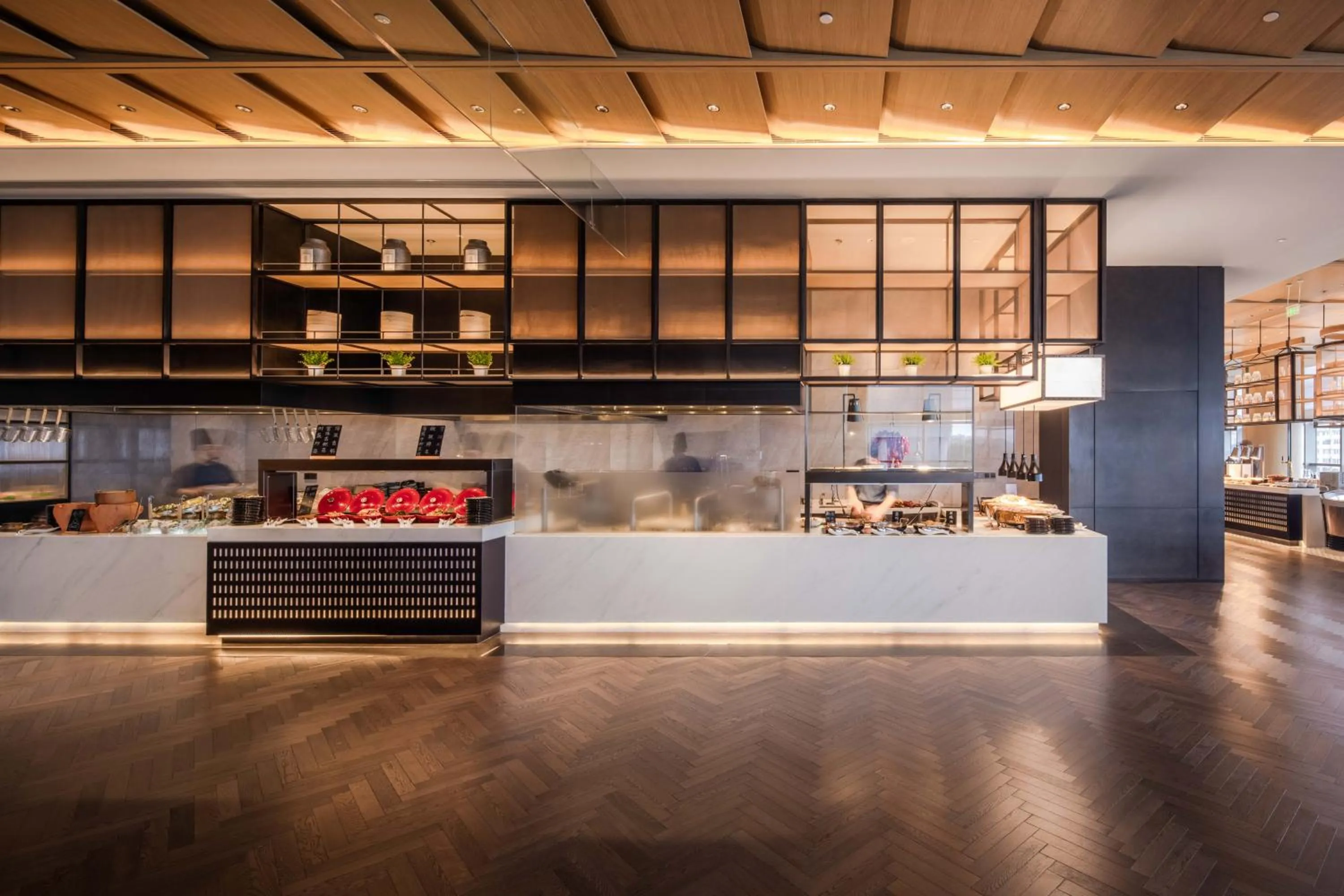 Restaurant/places to eat in Qingdao Haitian Hotel