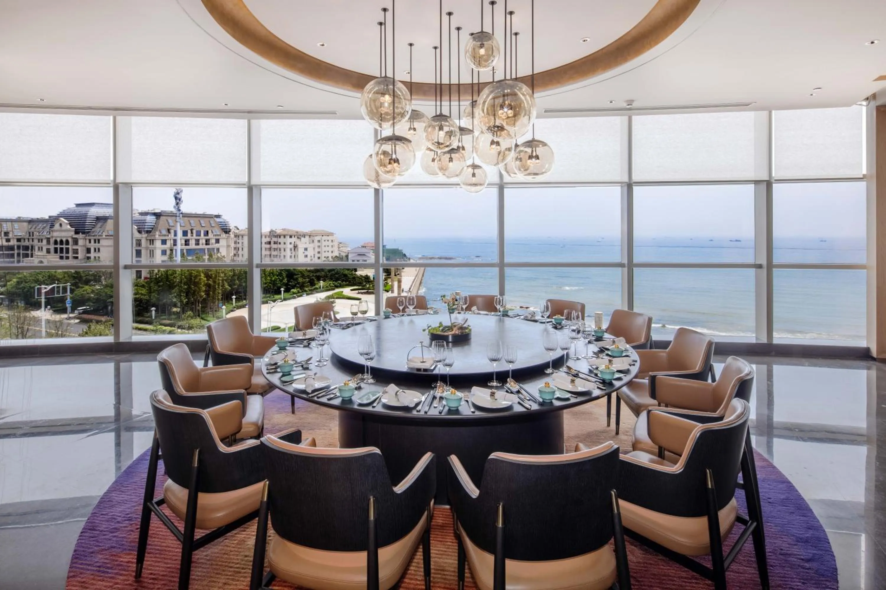 Restaurant/places to eat in Qingdao Haitian Hotel