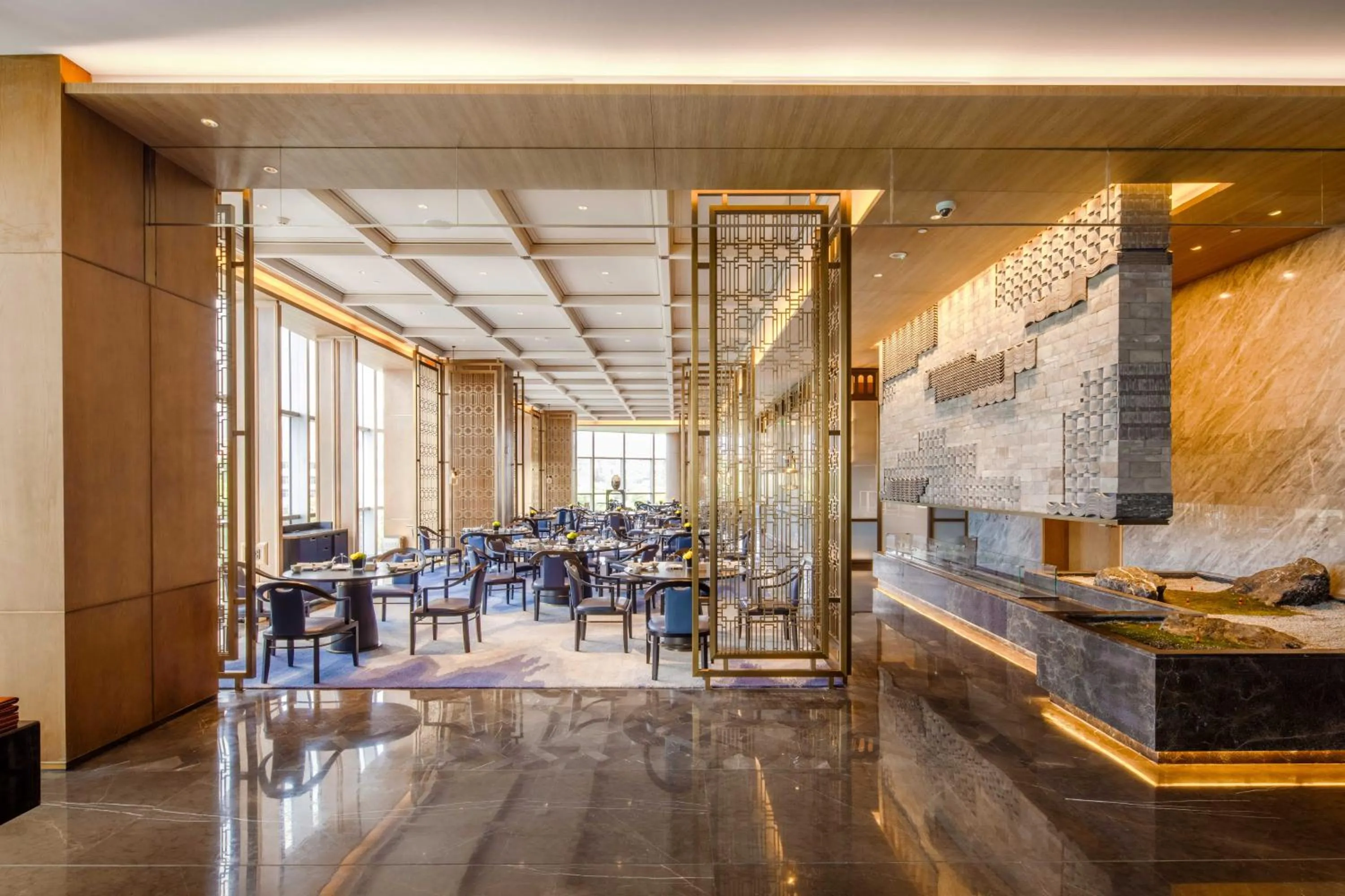 Restaurant/places to eat in Qingdao Haitian Hotel