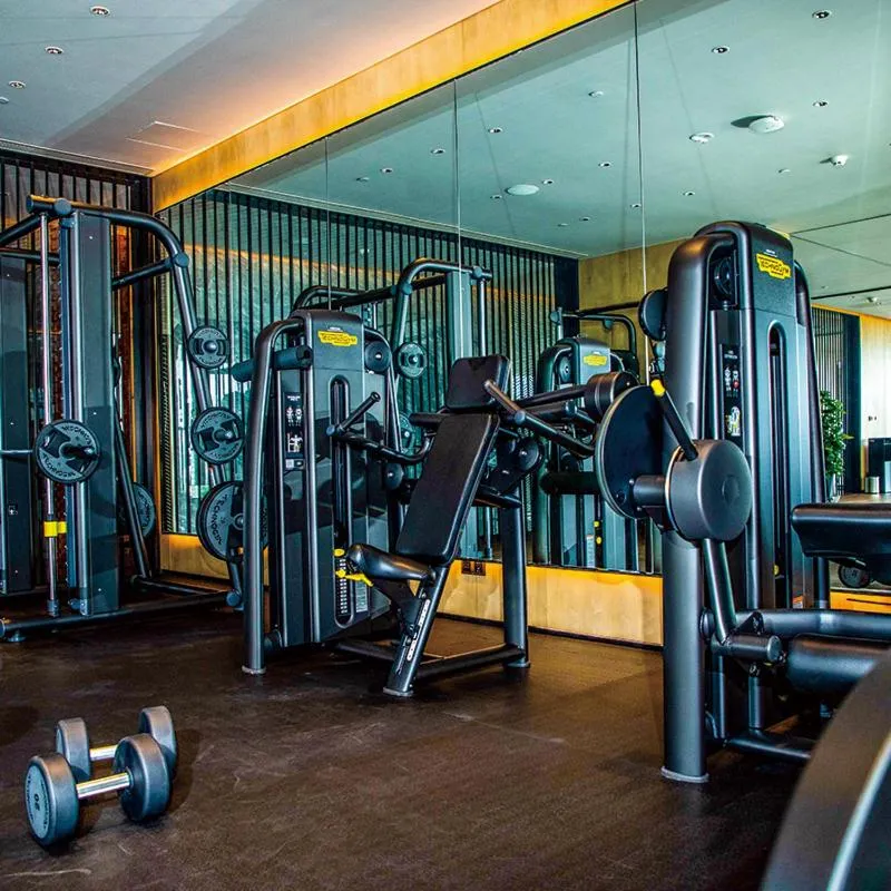 Fitness centre/facilities in Qingdao Haitian Hotel