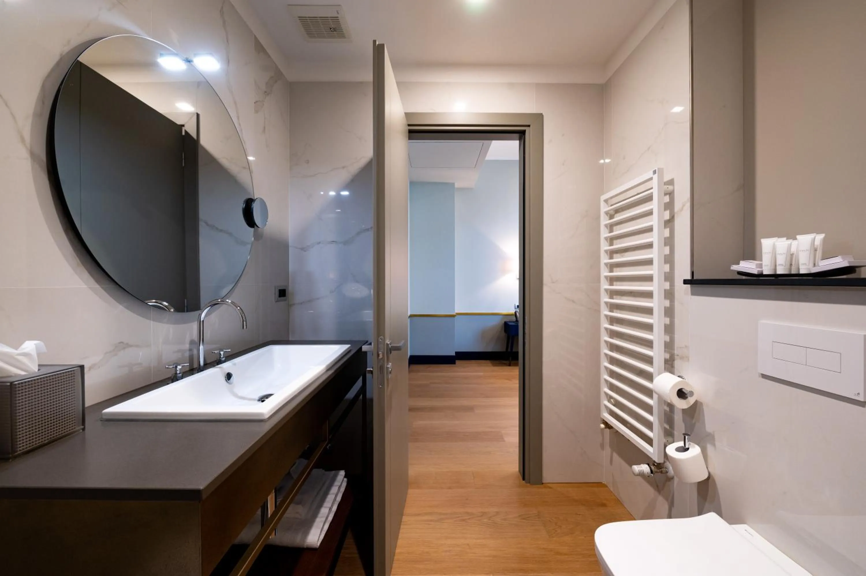 Bathroom in Grand Hotel Torre Fara