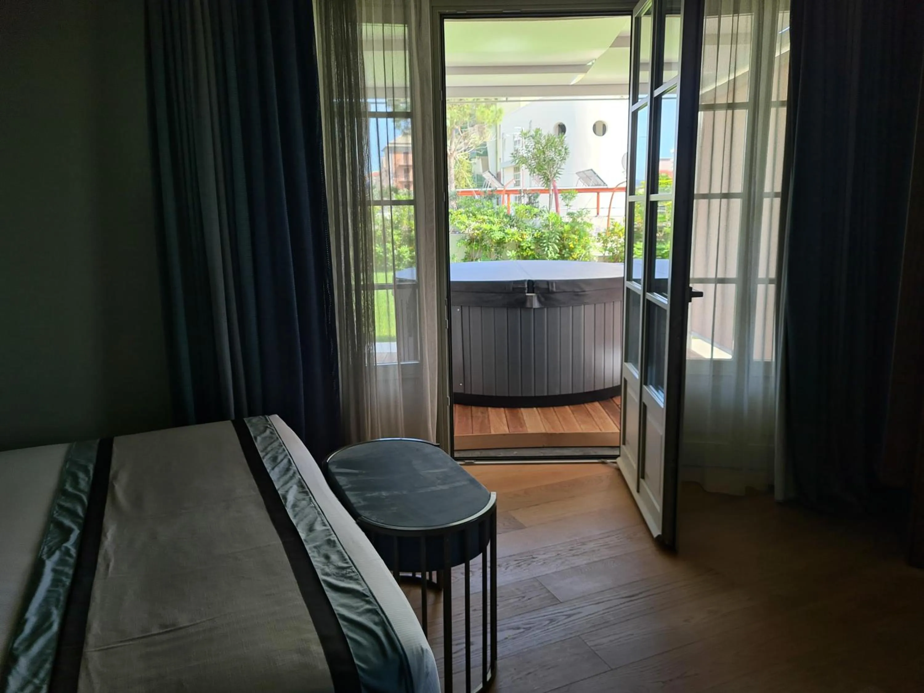 Patio in Grand Hotel Torre Fara