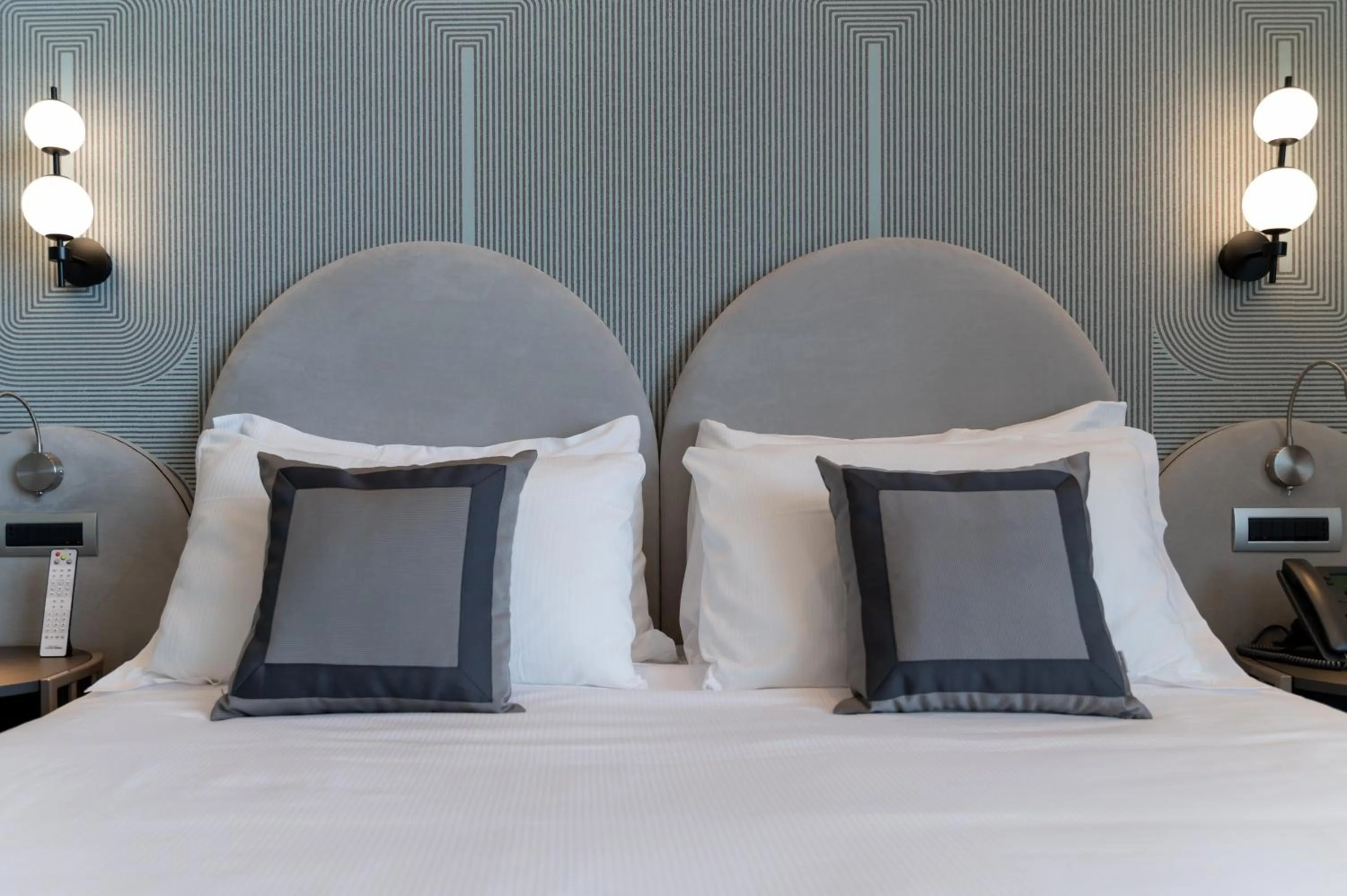 Bed in Grand Hotel Torre Fara