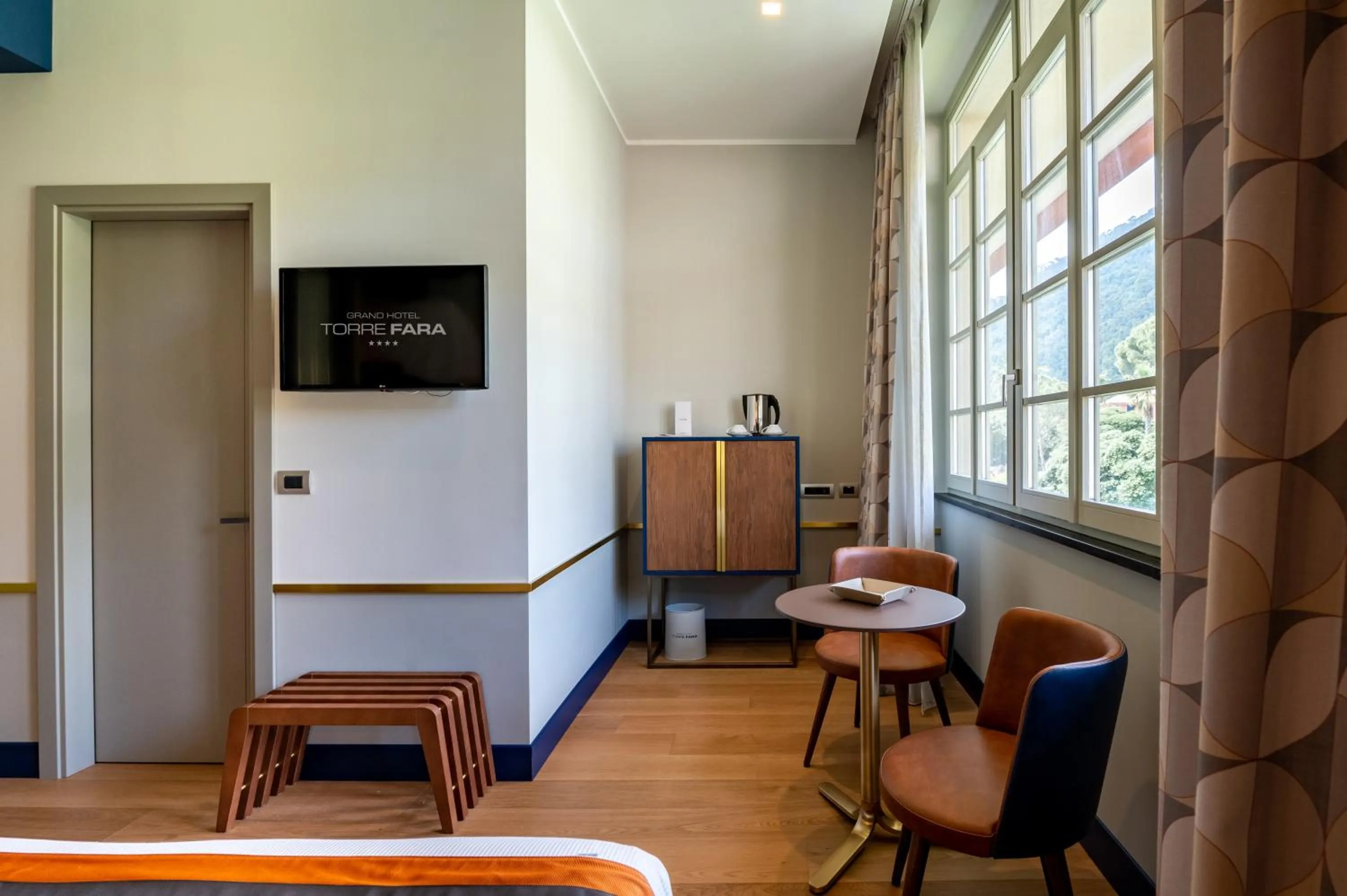 Seating area in Grand Hotel Torre Fara