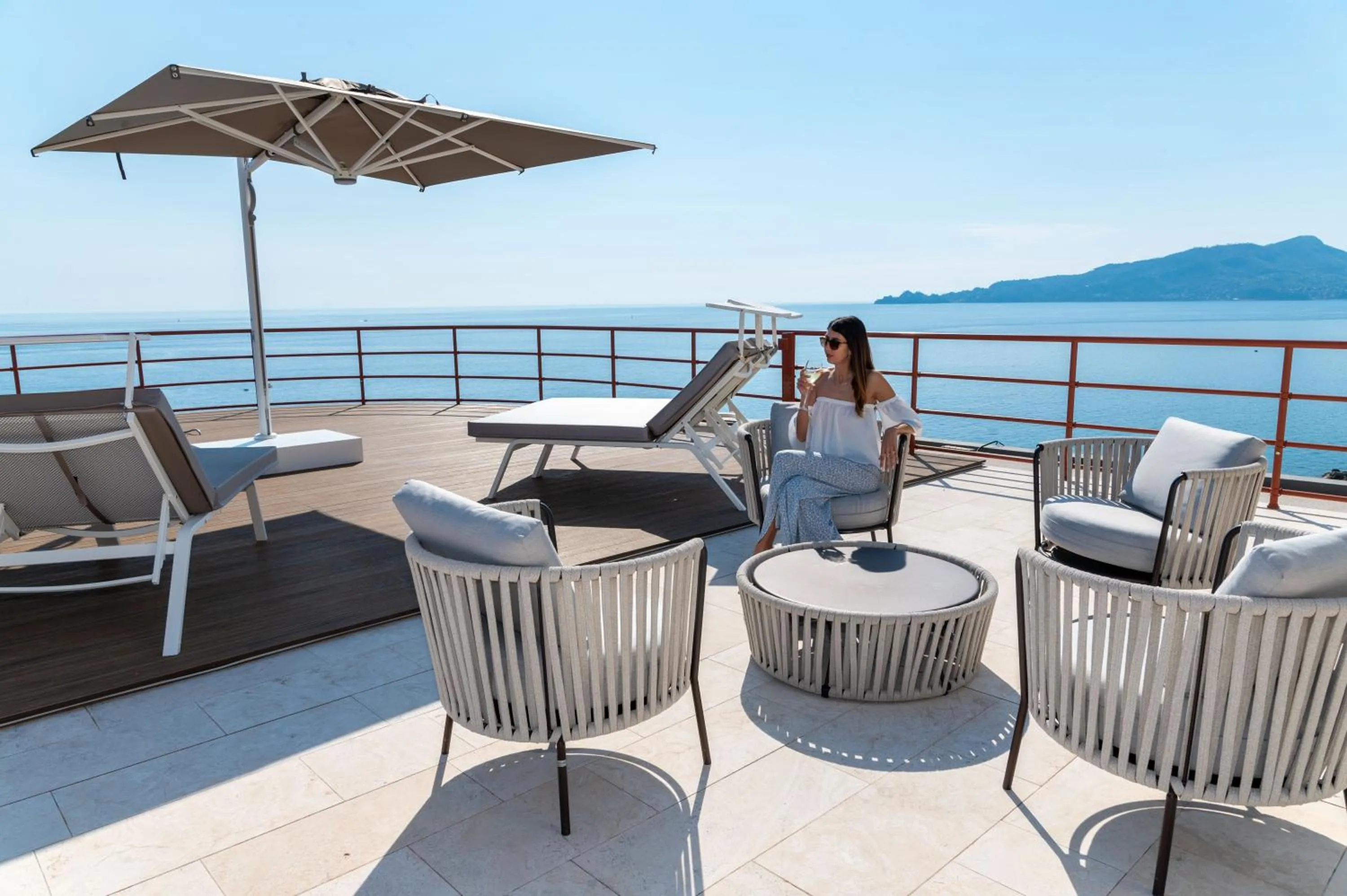Balcony/Terrace in Grand Hotel Torre Fara