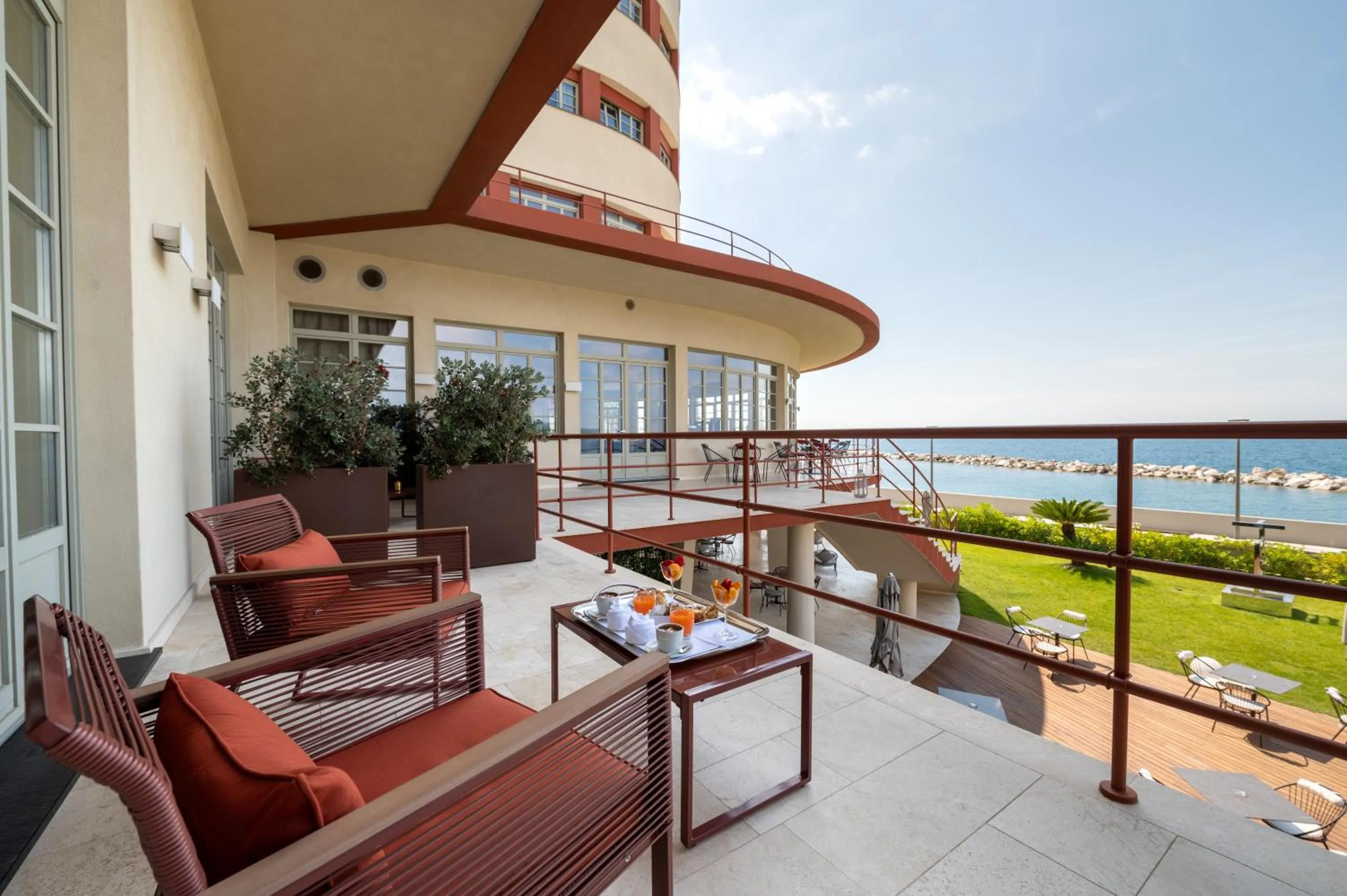 Balcony/Terrace in Grand Hotel Torre Fara