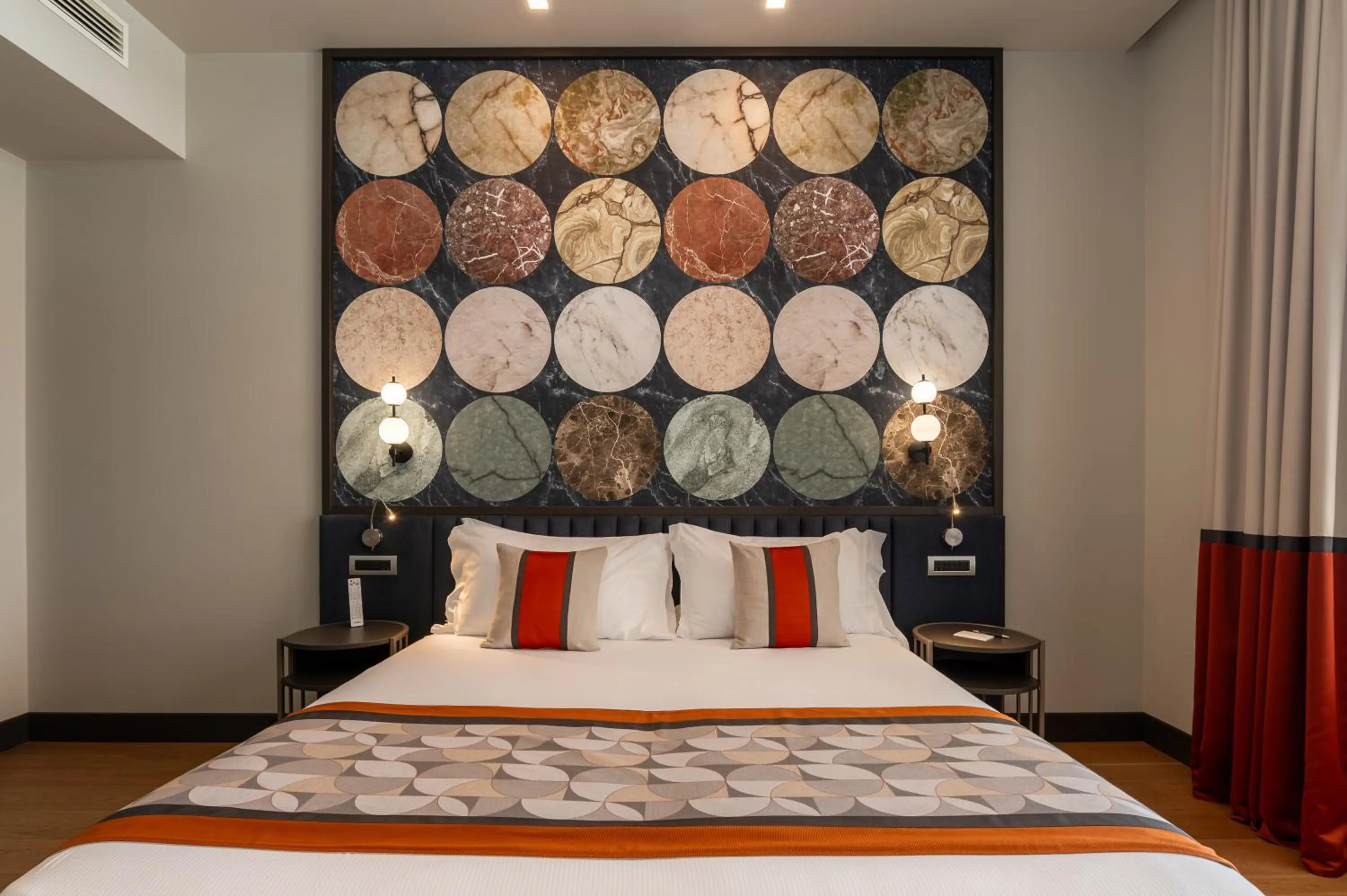 Bed in Grand Hotel Torre Fara