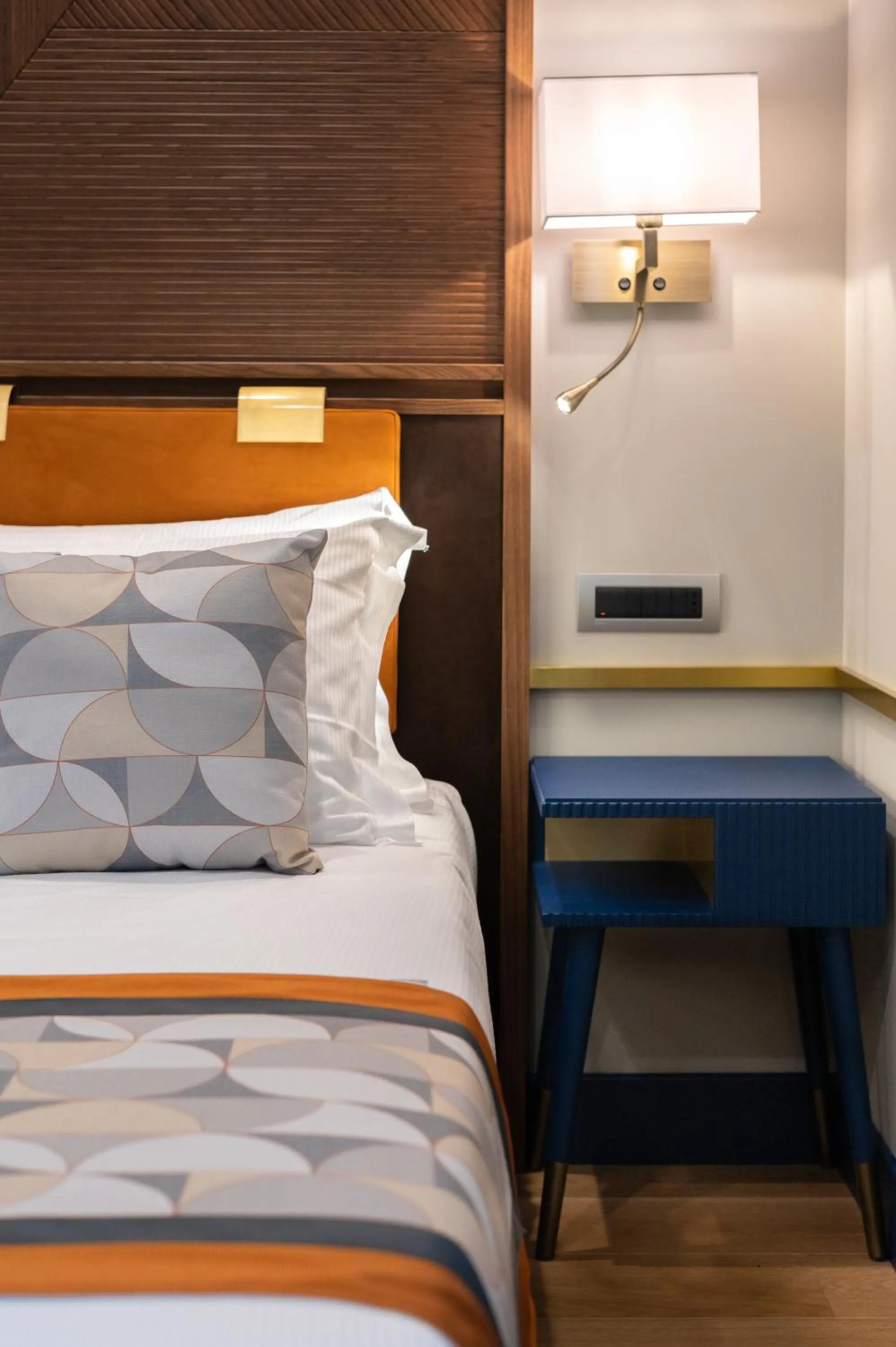 Bed in Grand Hotel Torre Fara