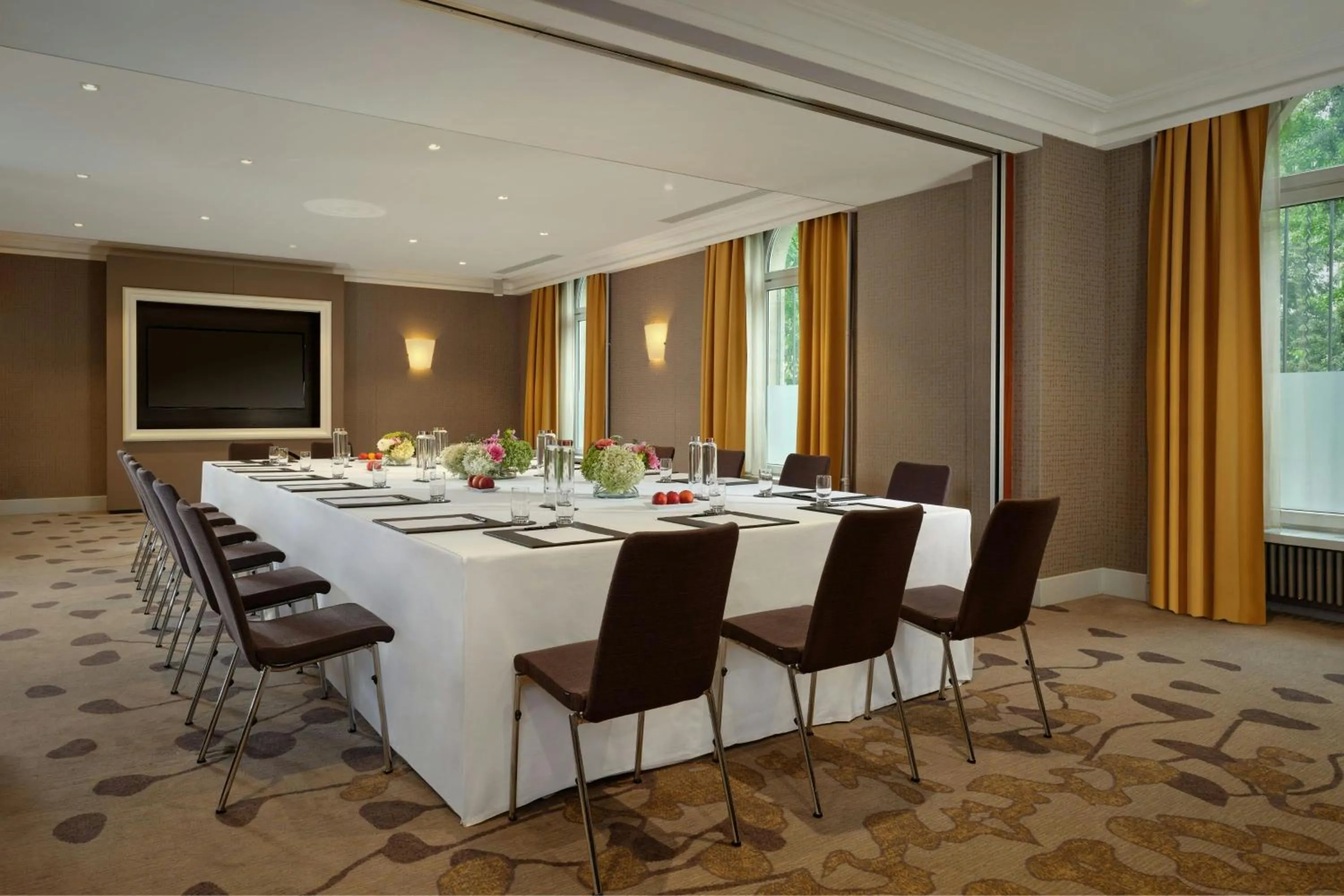 Meeting/conference room in The Ritz-Carlton Hotel de la Paix, Geneva