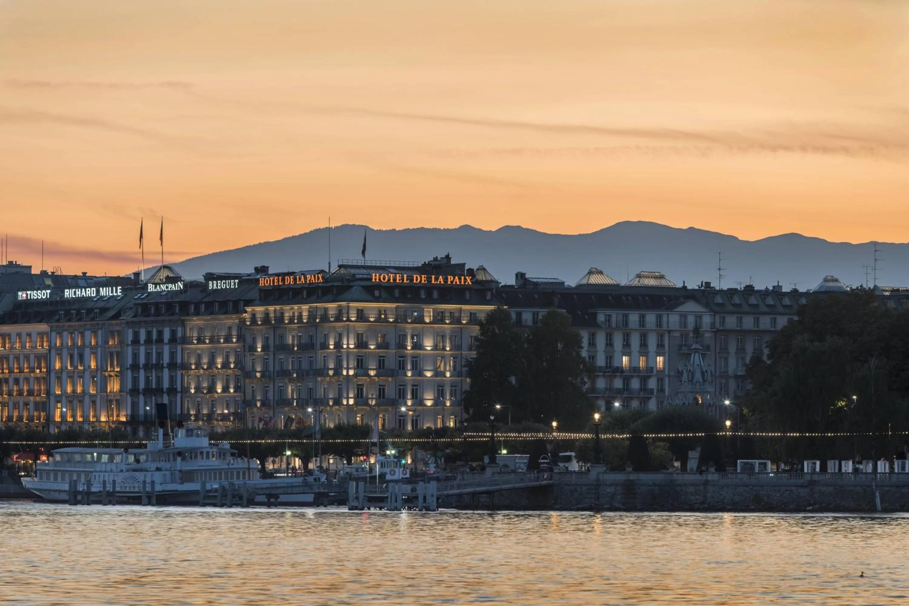 Property building in The Ritz-Carlton Hotel de la Paix, Geneva