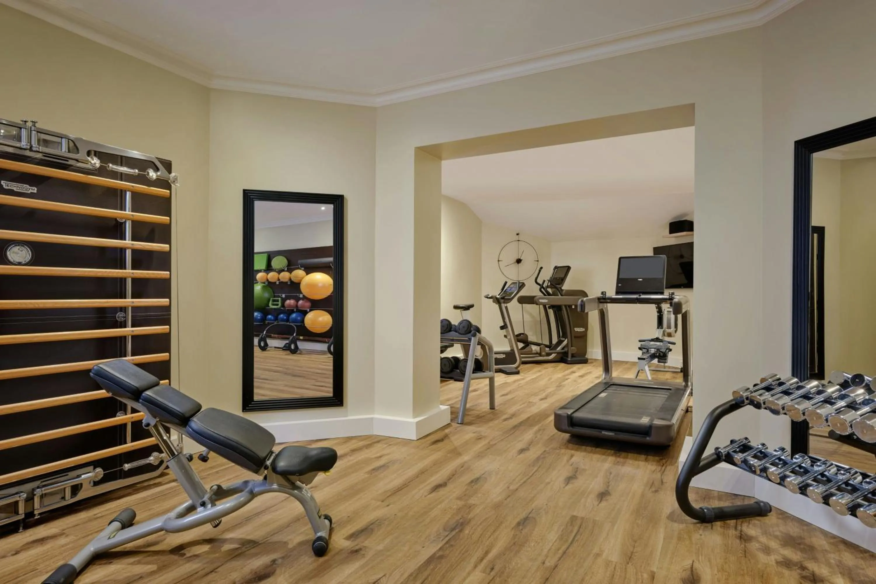 Fitness centre/facilities in The Ritz-Carlton Hotel de la Paix, Geneva