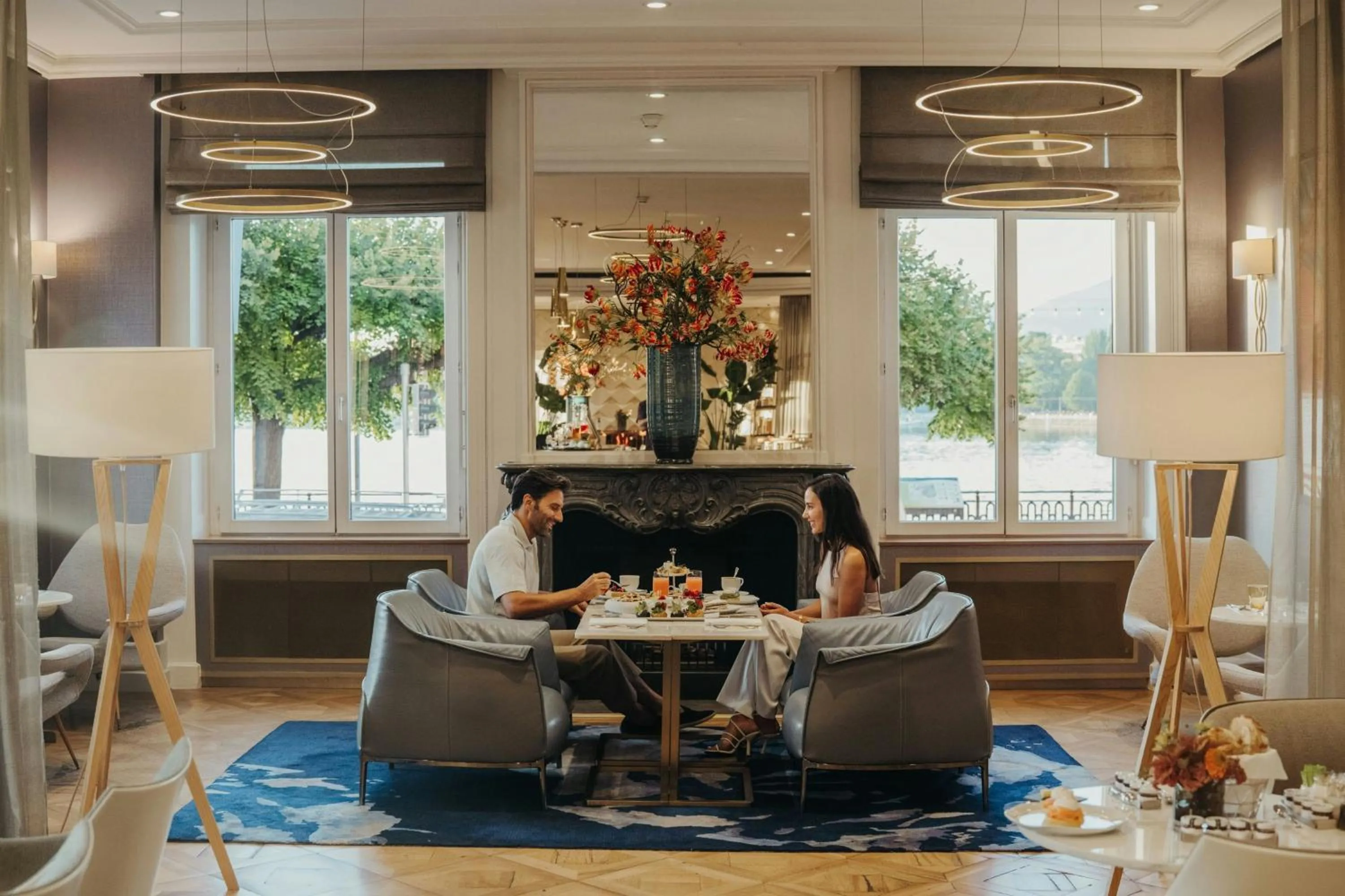 Breakfast in The Ritz-Carlton Hotel de la Paix, Geneva