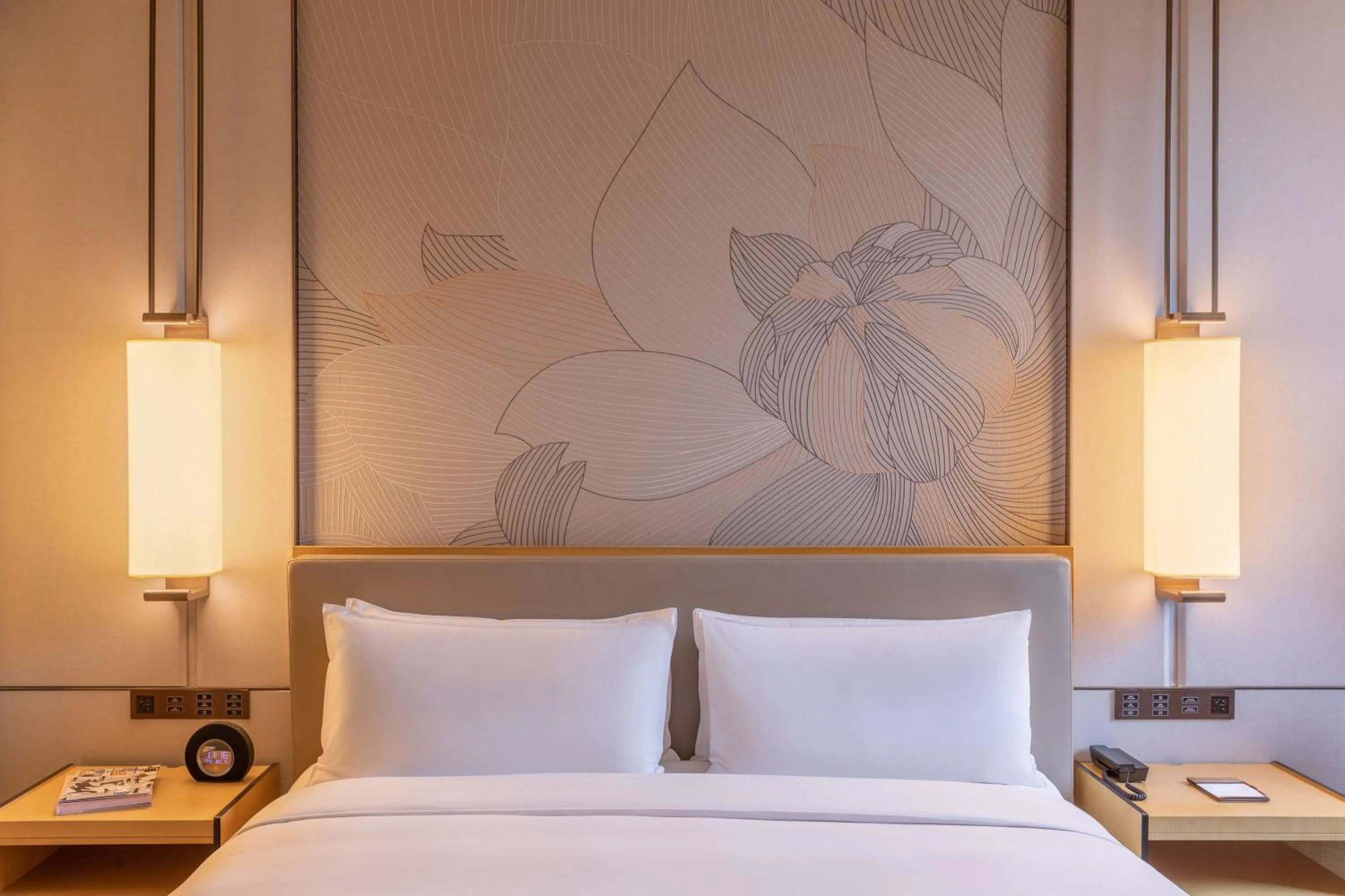 Bed in Gran Meliá Chengdu