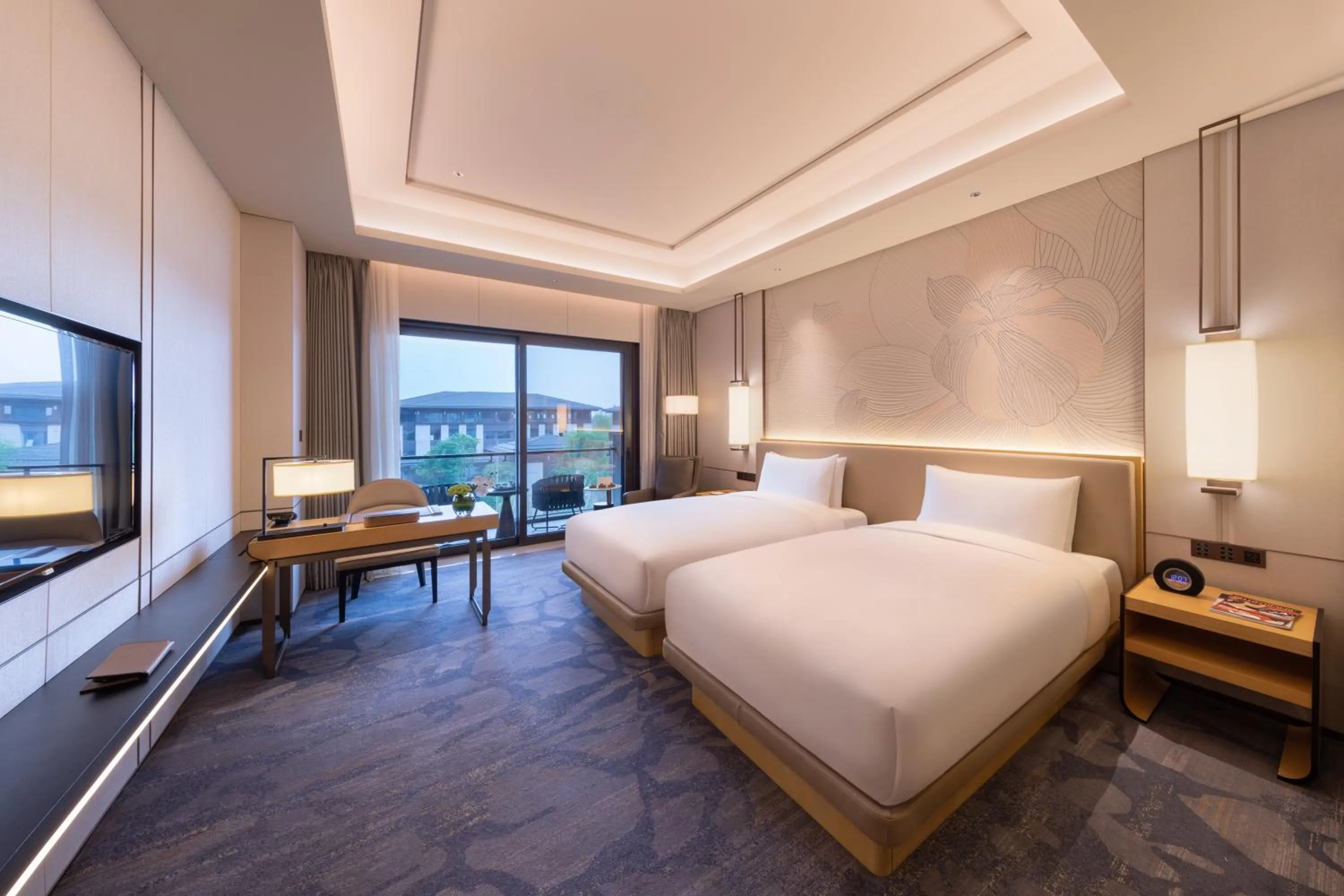 Photo of the whole room in Gran Melia Chengdu
