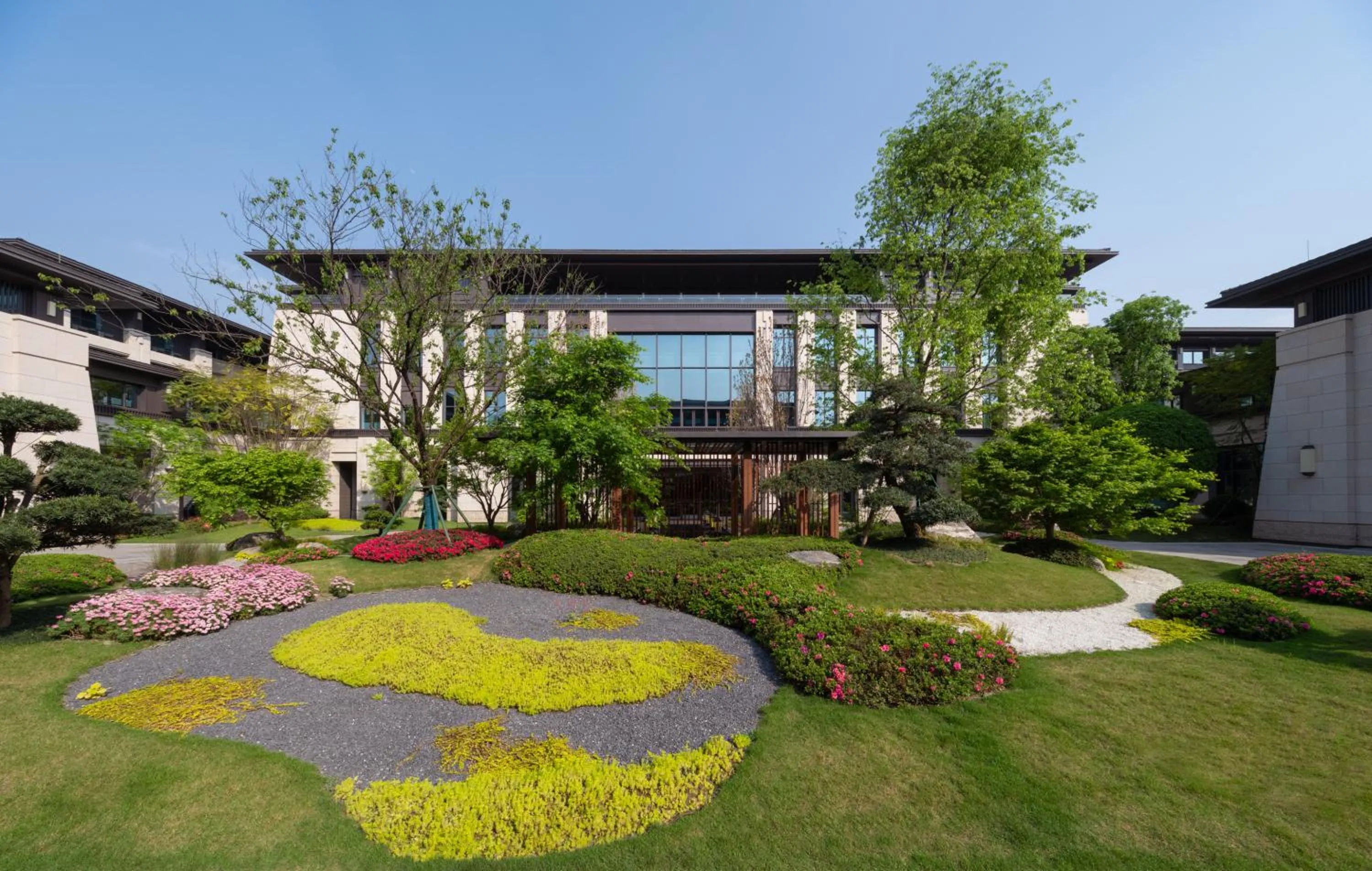 Garden in Gran Melia Chengdu