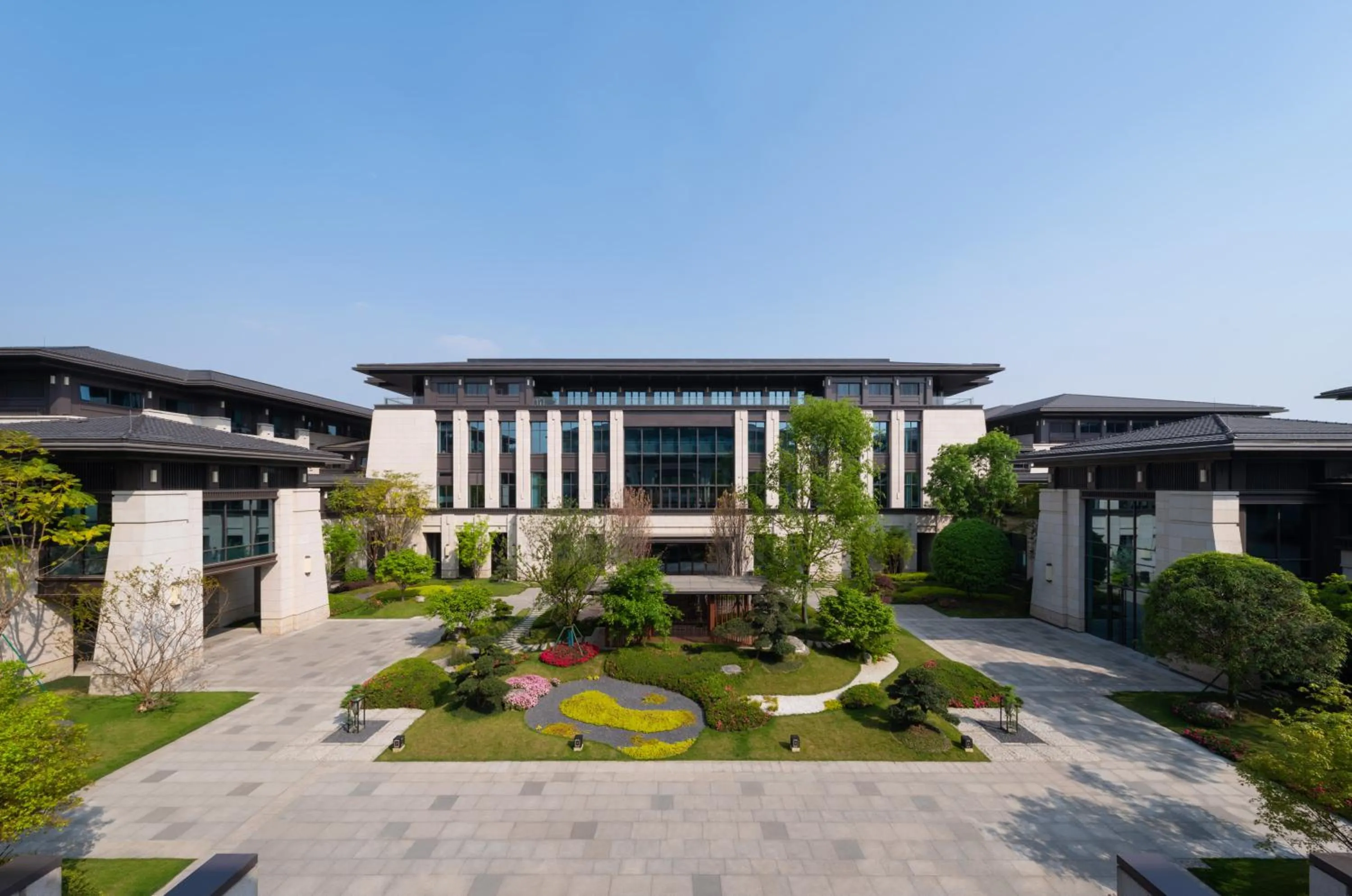 Garden in Gran Melia Chengdu