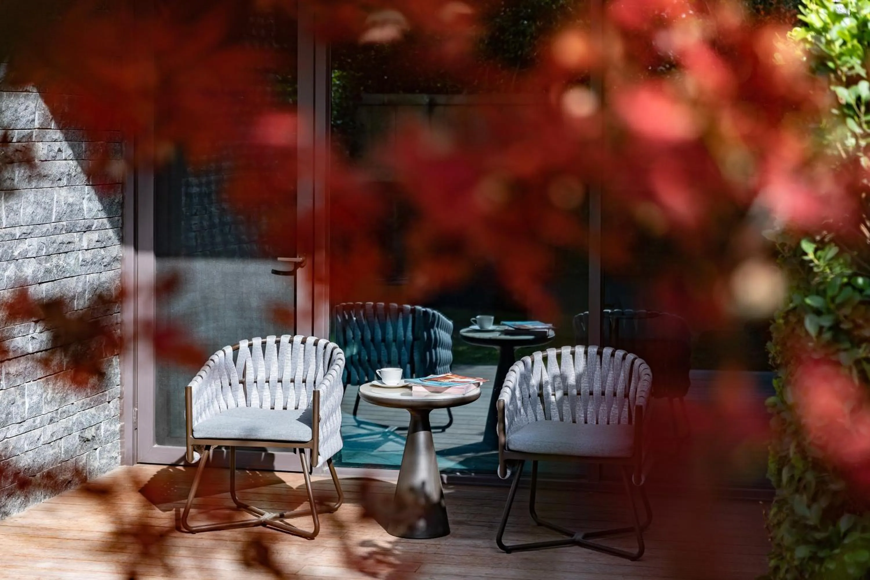 Garden in Gran Melia Chengdu
