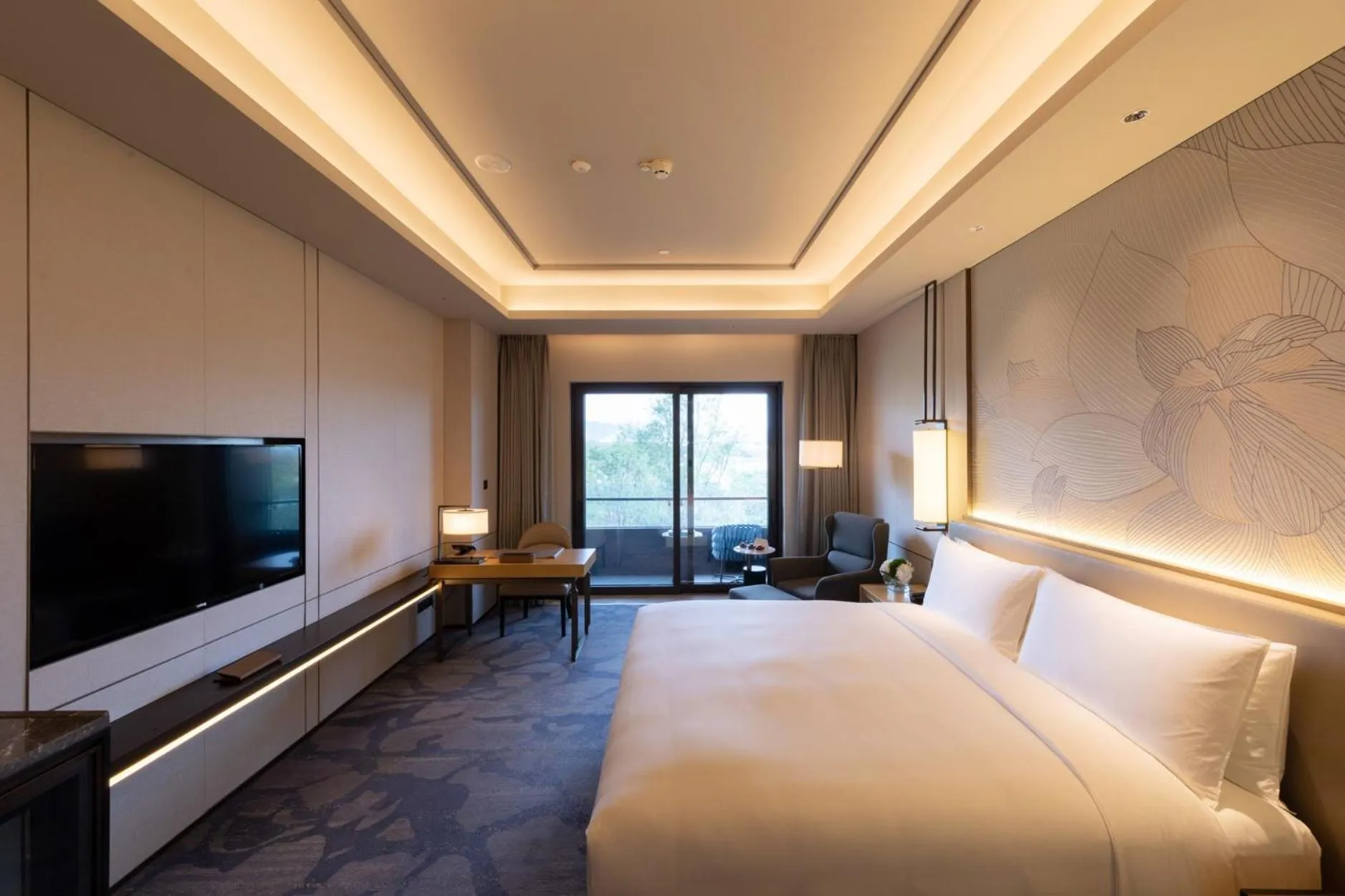 Photo of the whole room in Gran Melia Chengdu