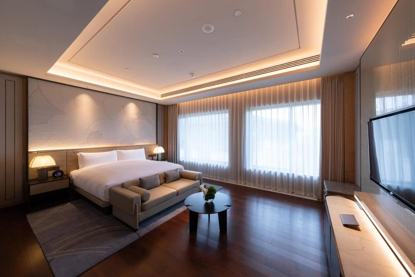 Bedroom in Gran Melia Chengdu