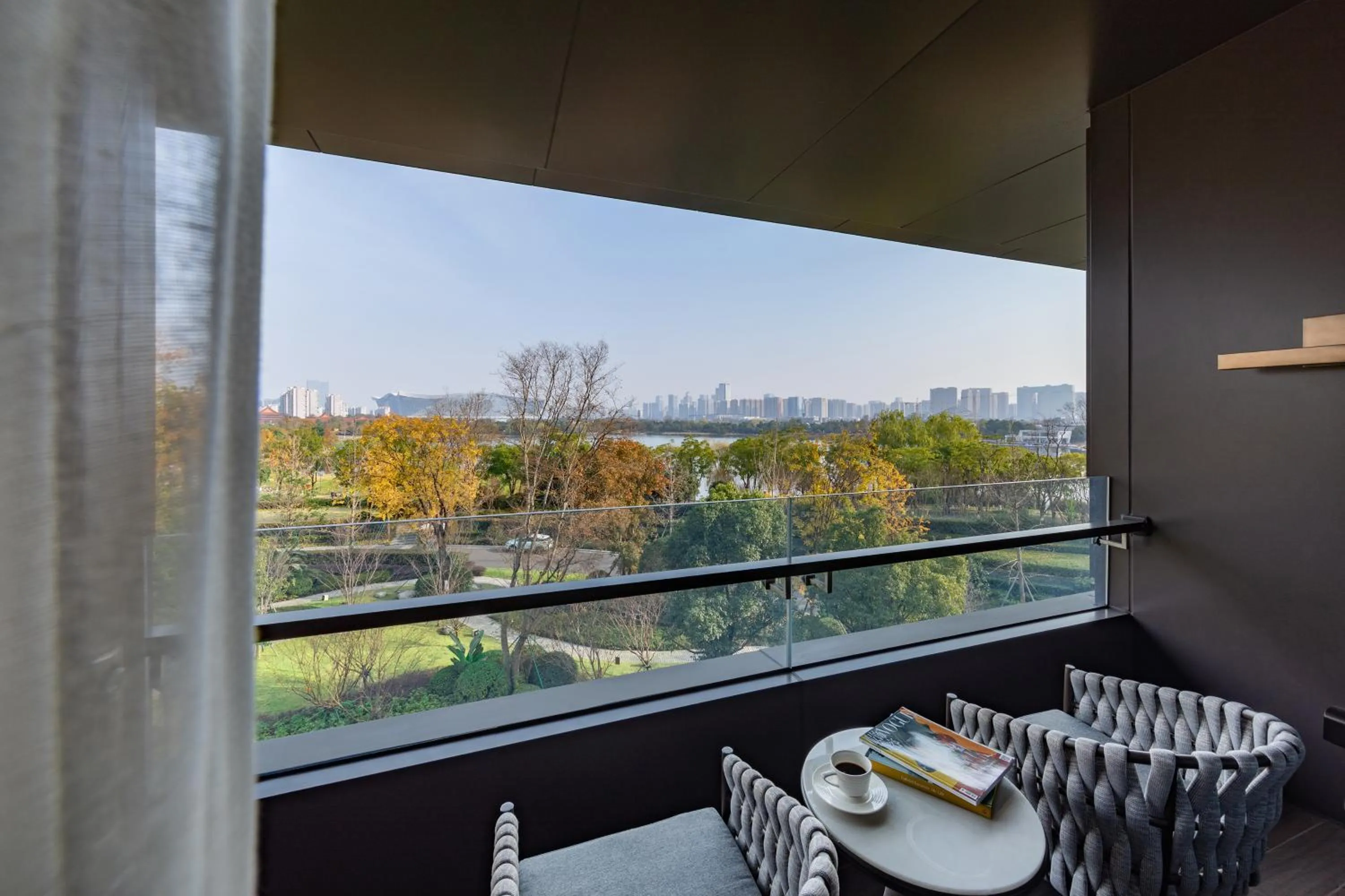 Balcony/Terrace in Gran Melia Chengdu