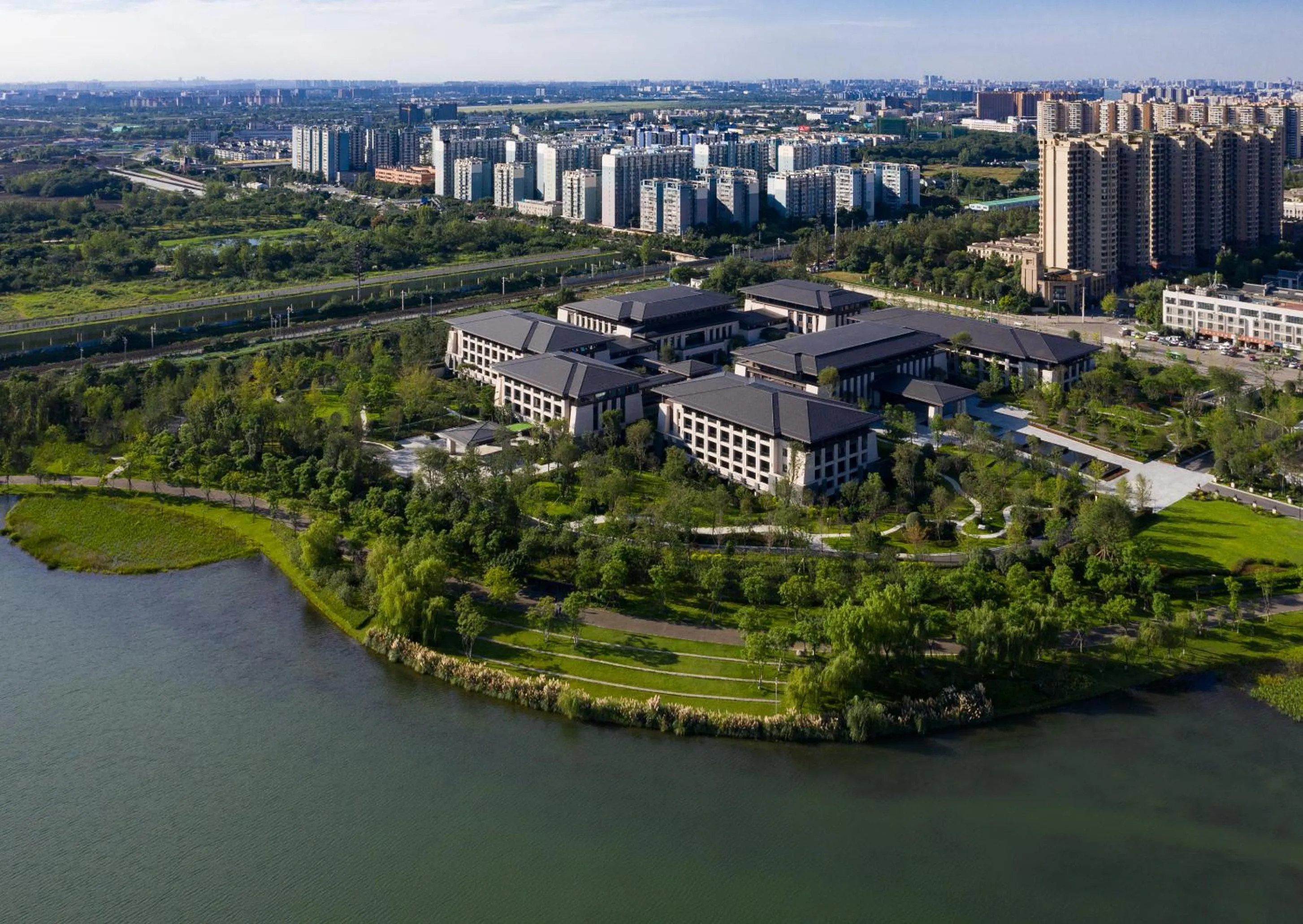 Bird's eye view in Gran Melia Chengdu