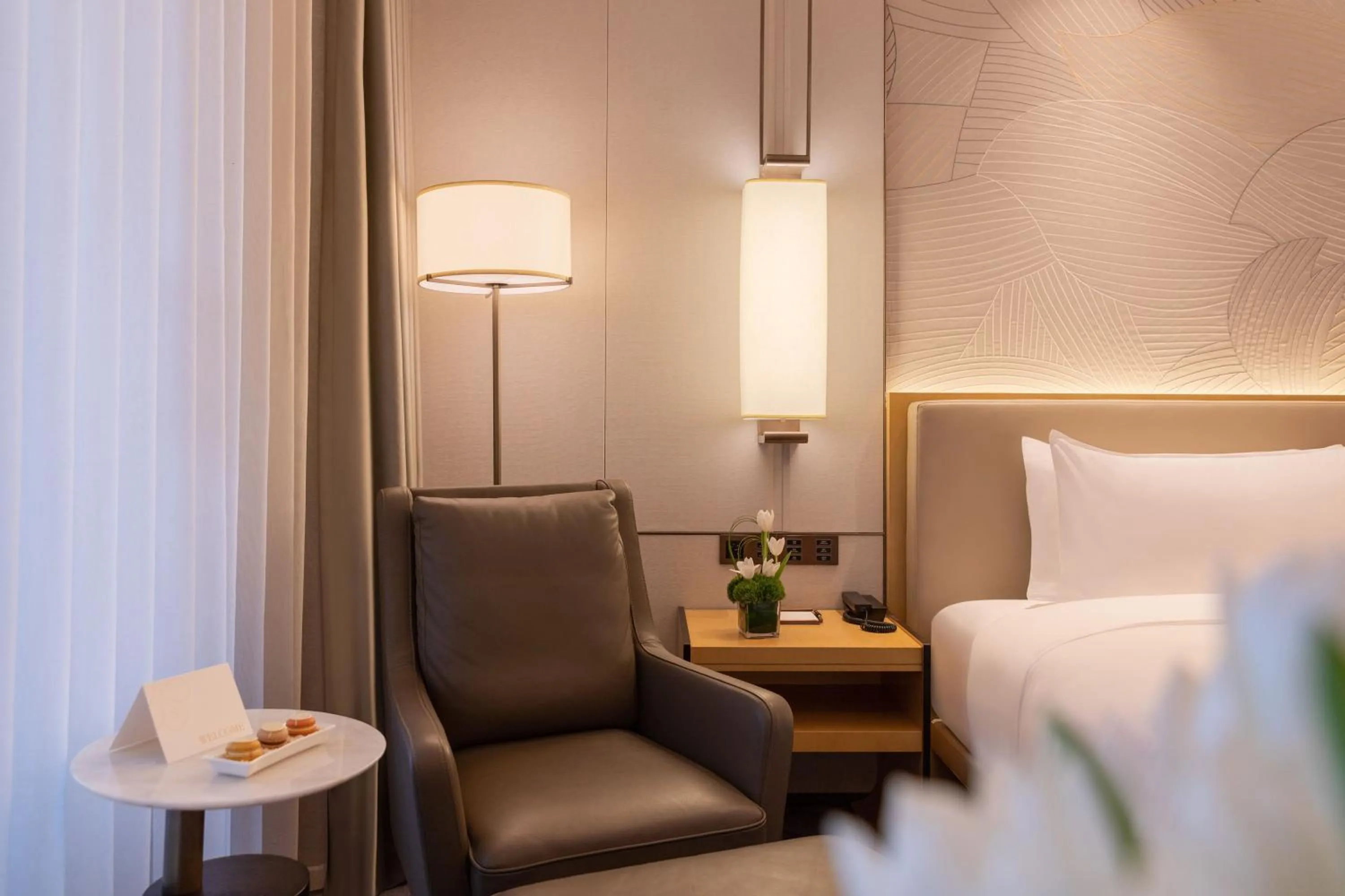 Bed in Gran Meliá Chengdu