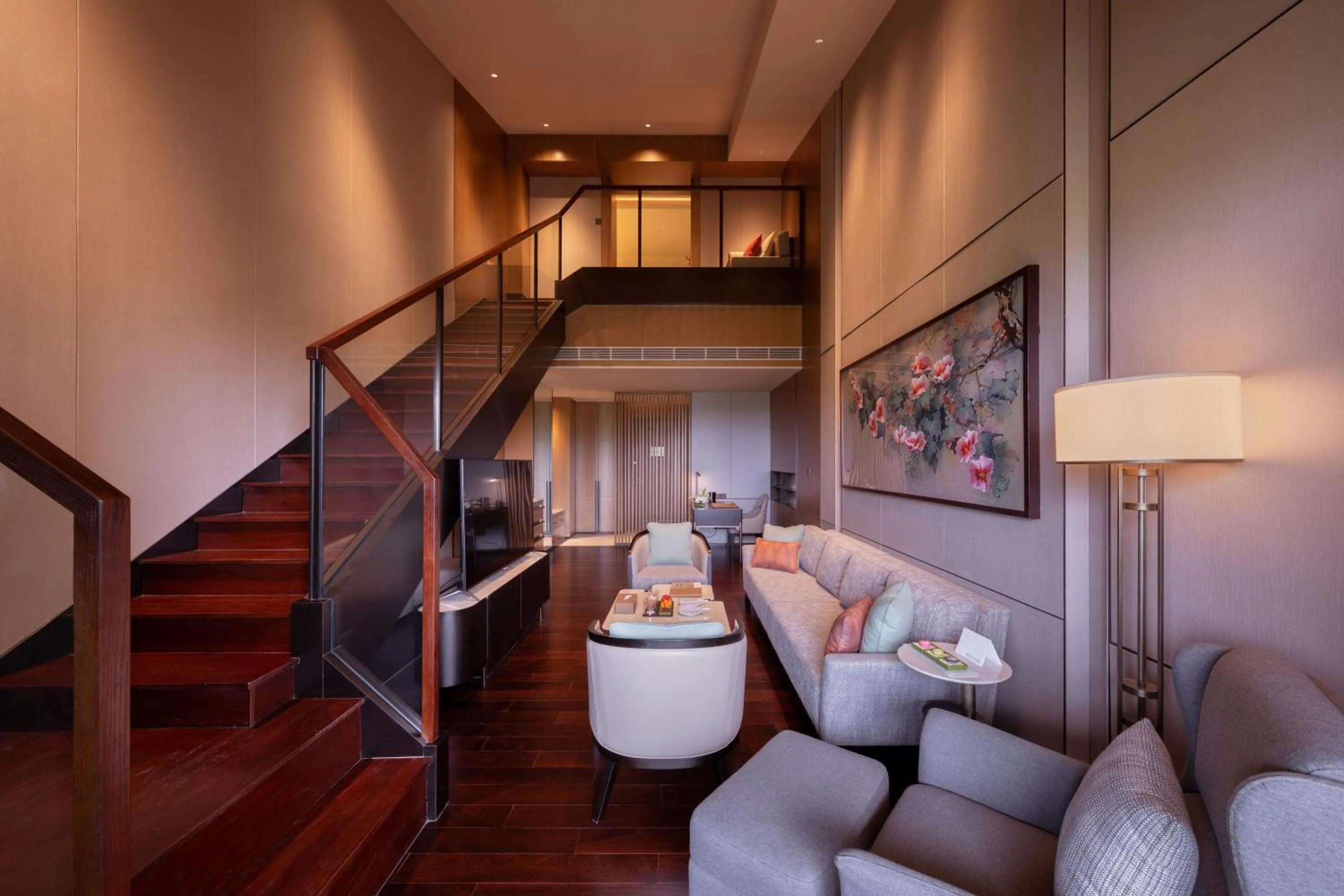 Living room in Gran Meliá Chengdu