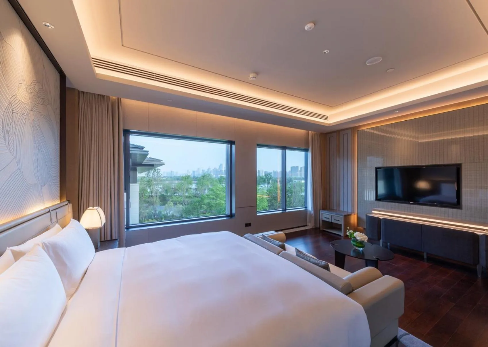 Bedroom in Gran Melia Chengdu