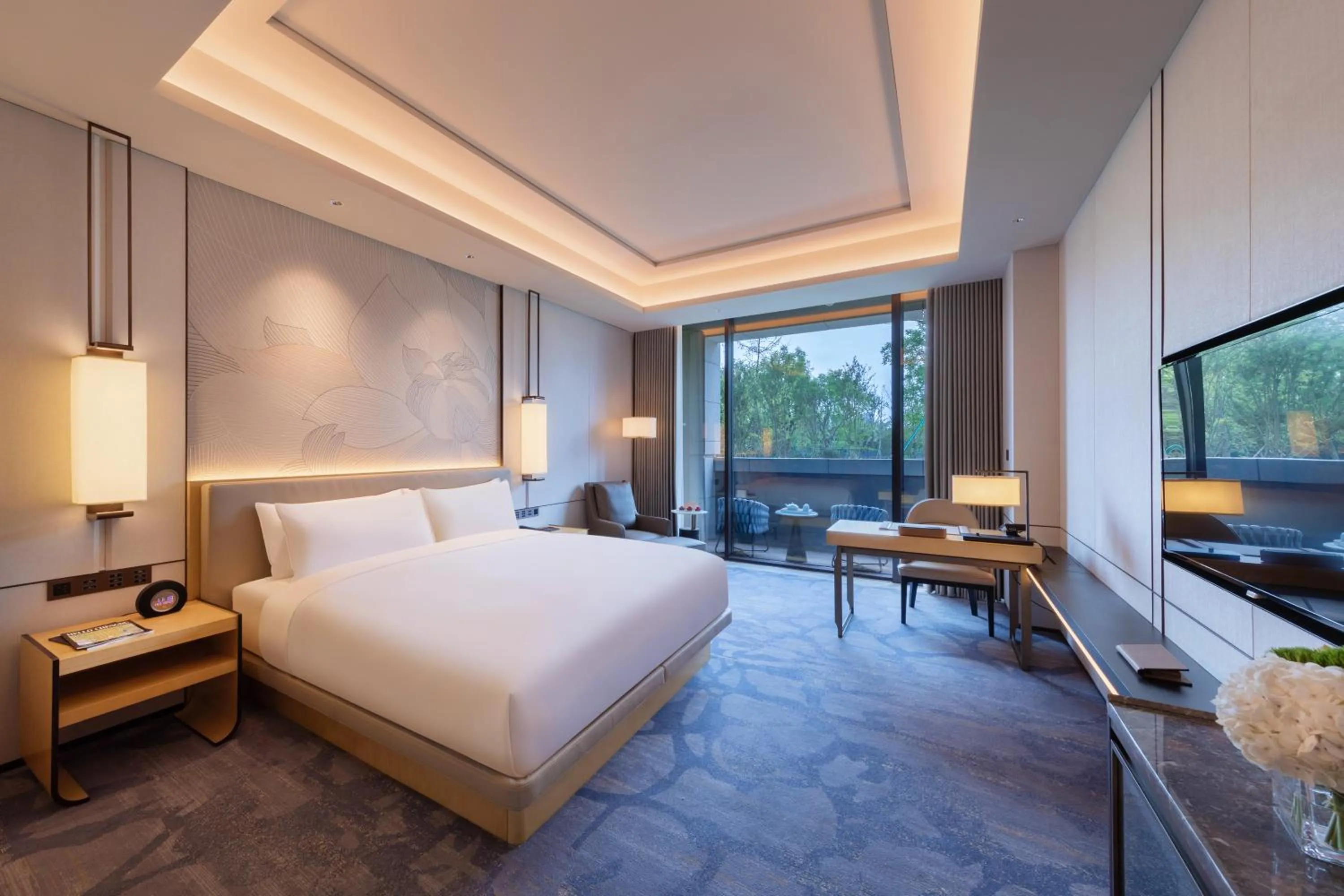 Photo of the whole room in Gran Melia Chengdu