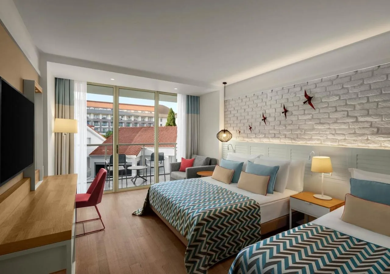 Bedroom, Bed in Akra Kemer - Ultra All Inclusive