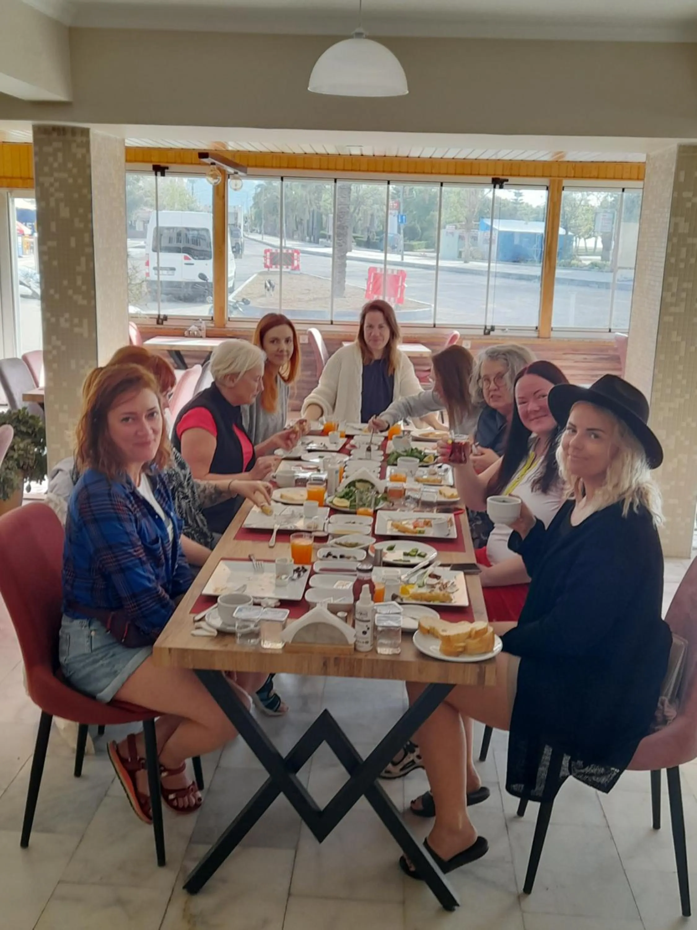 group of guests in Luna Piena Hotel