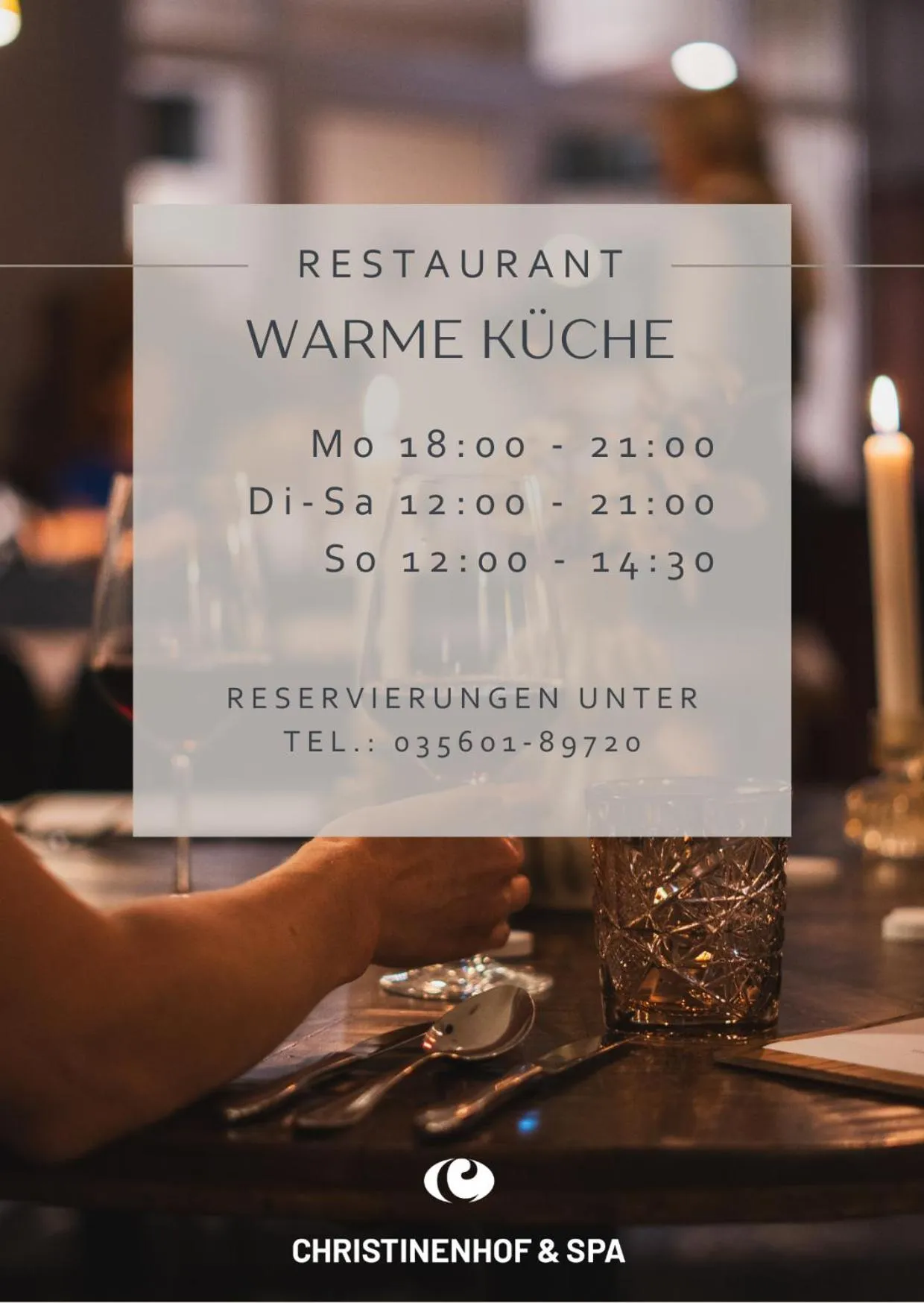 Restaurant/places to eat in Christinenhof & Spa - Wellnesshotel am Rande des Spreewalds