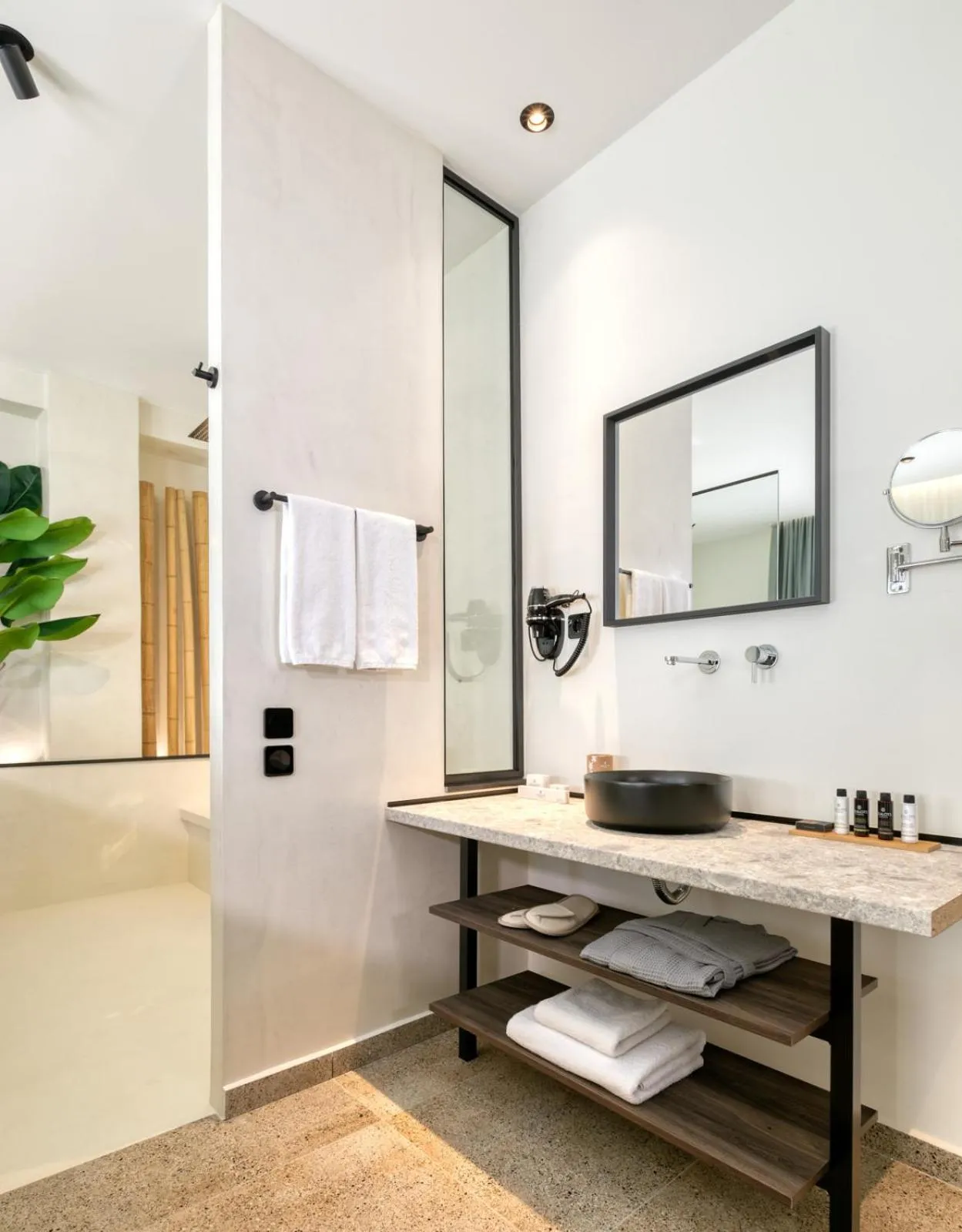 Bathroom in Athens Ivy Suites