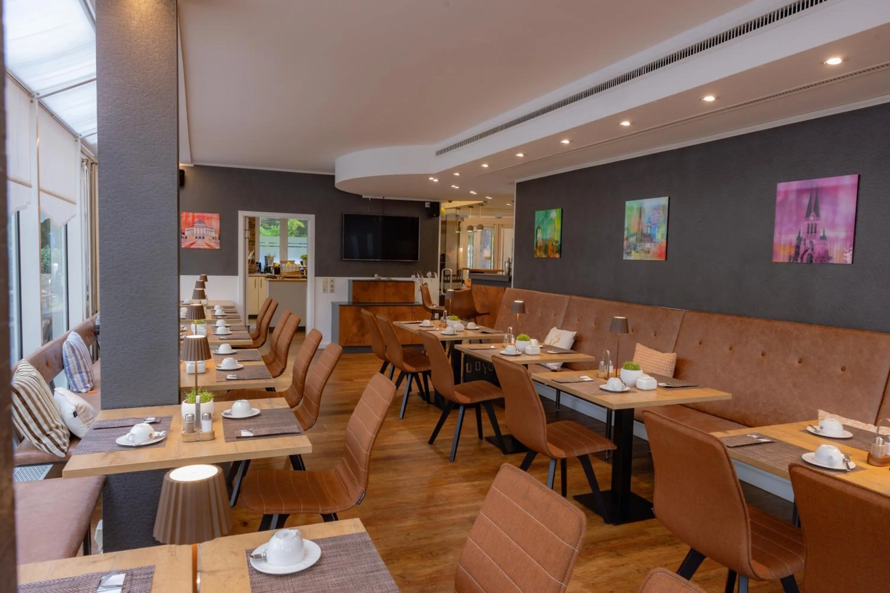 Restaurant/places to eat in C-YOU Hotel Chemnitz