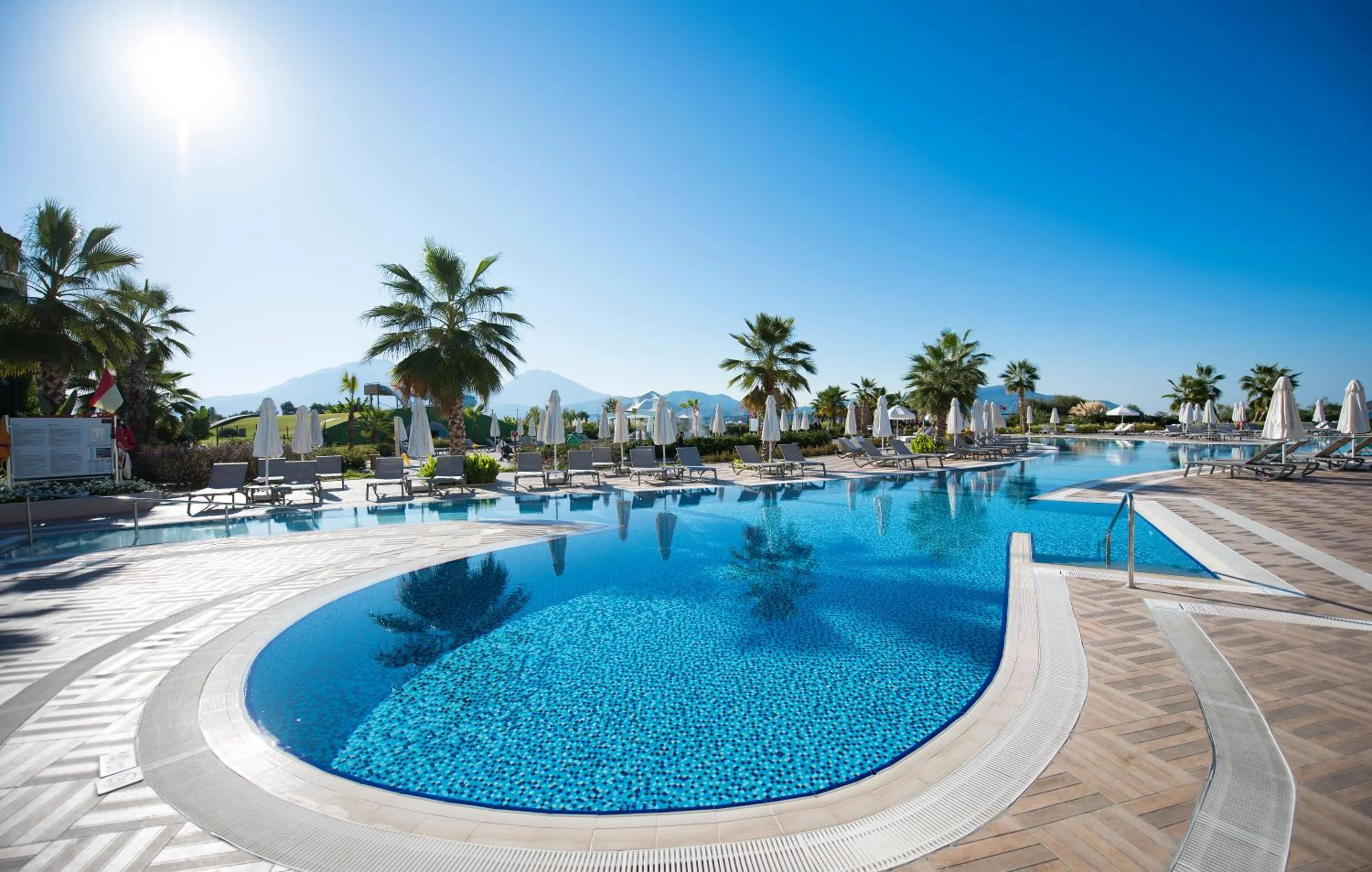 Swimming pool in Akra Fethiye Tui Blue Sensatori - Ultra All Inclusive