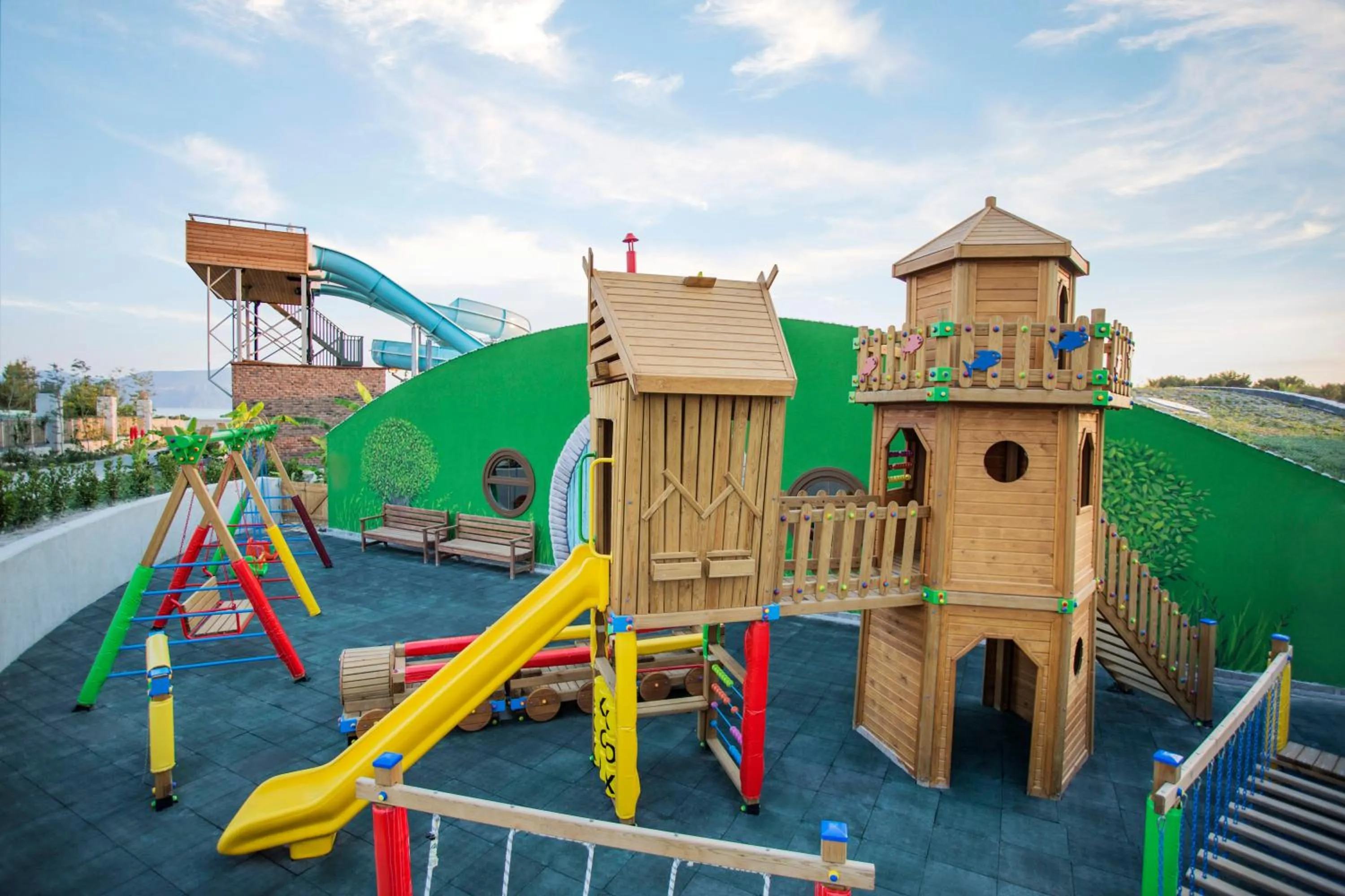 Children play ground in Akra Fethiye Tui Blue Sensatori - Ultra All Inclusive
