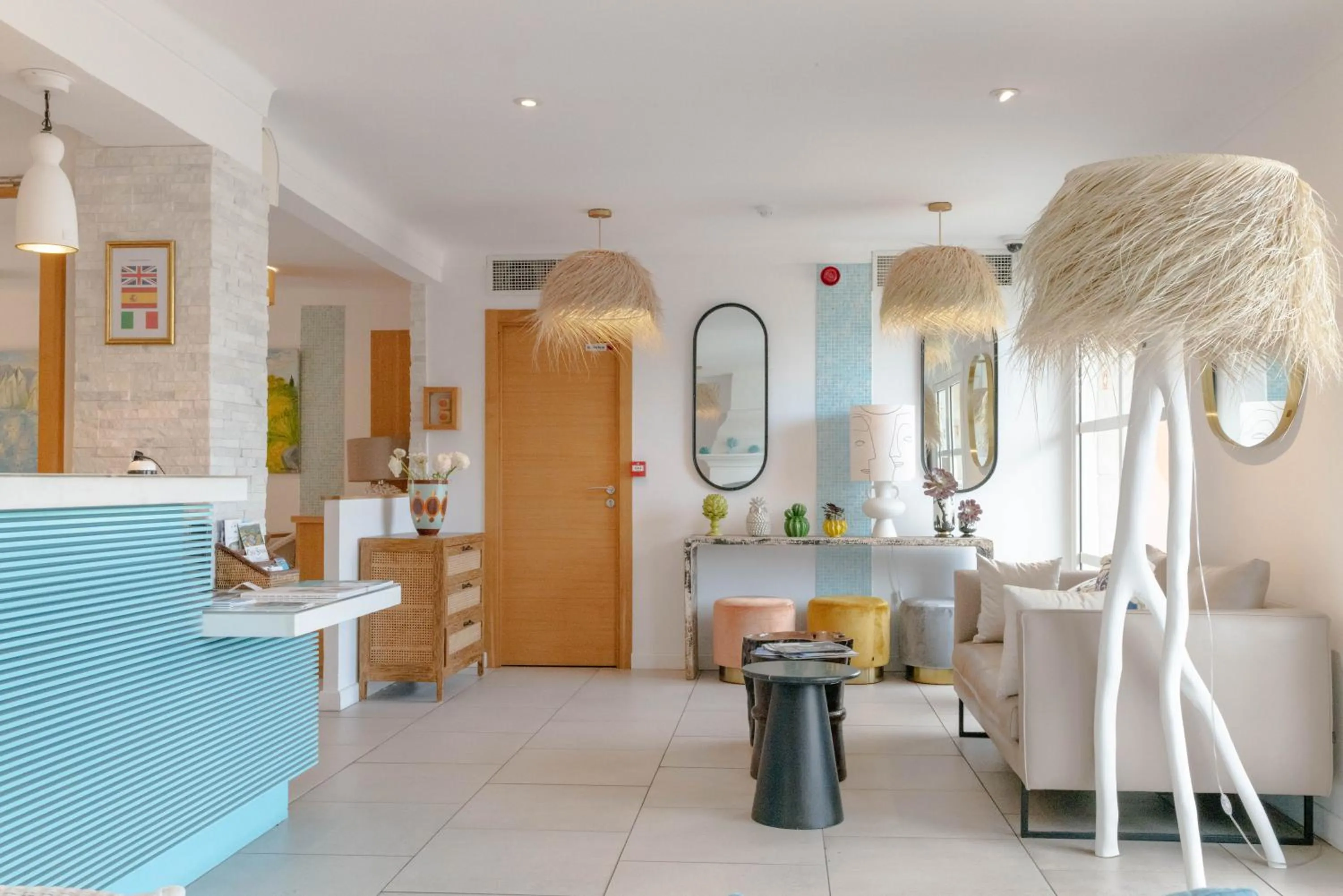 Lobby or reception in Le Mouillage