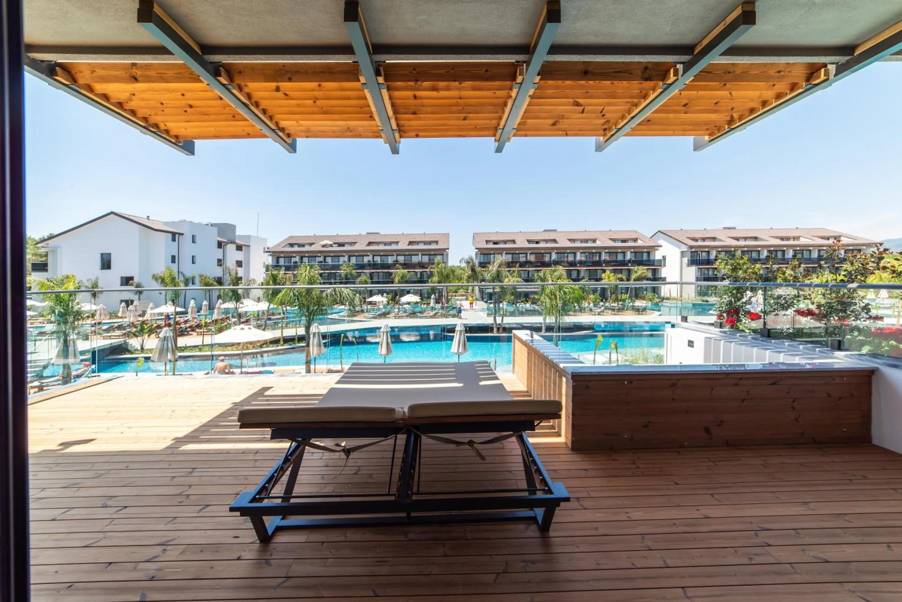 Balcony/Terrace in Akra Fethiye The Residence Tui Blue Sensatori - Ultra All Inclusive - Adults Only