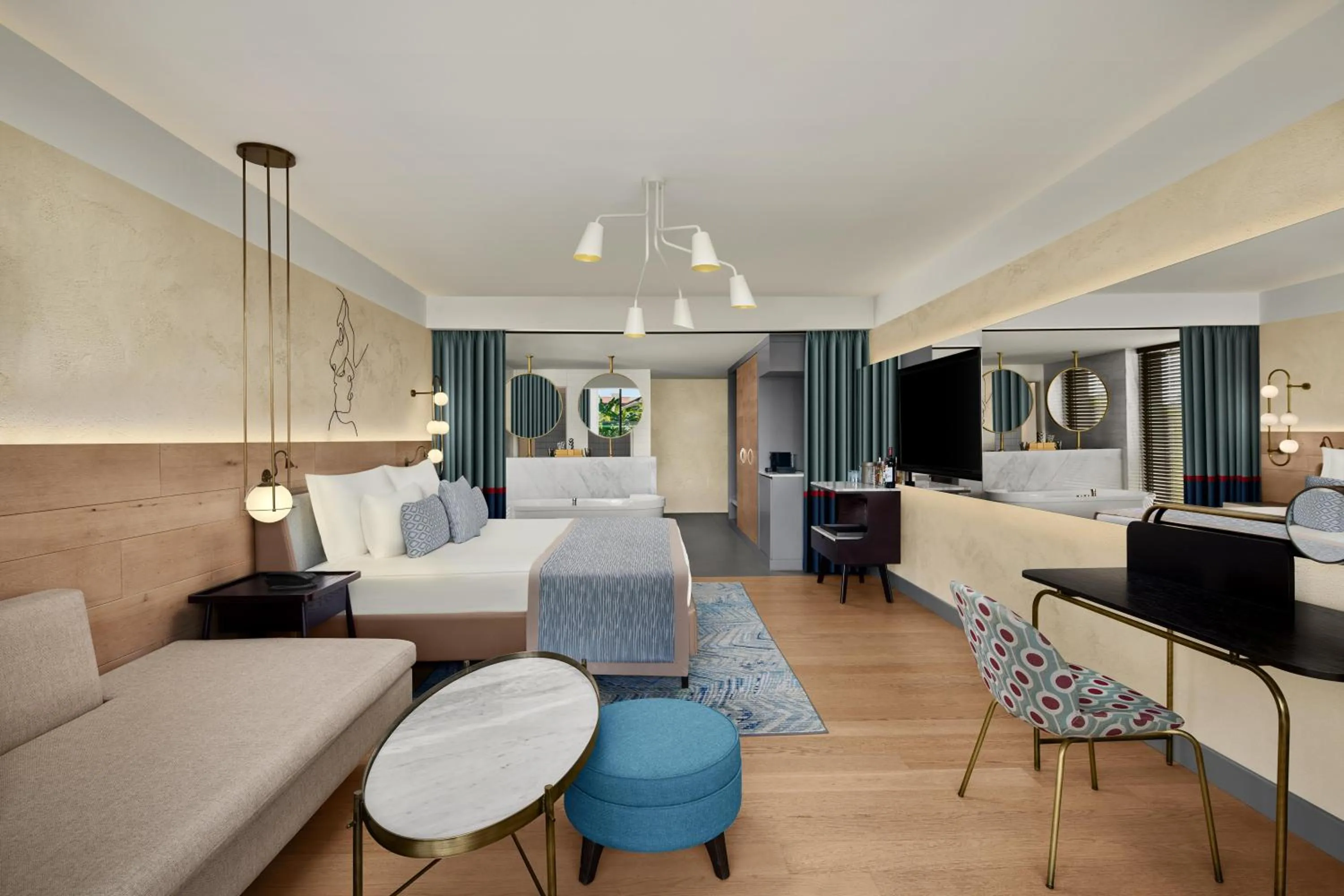 Photo of the whole room, Bed in Akra Fethiye The Residence Tui Blue Sensatori - Ultra All Inclusive - Adults Only