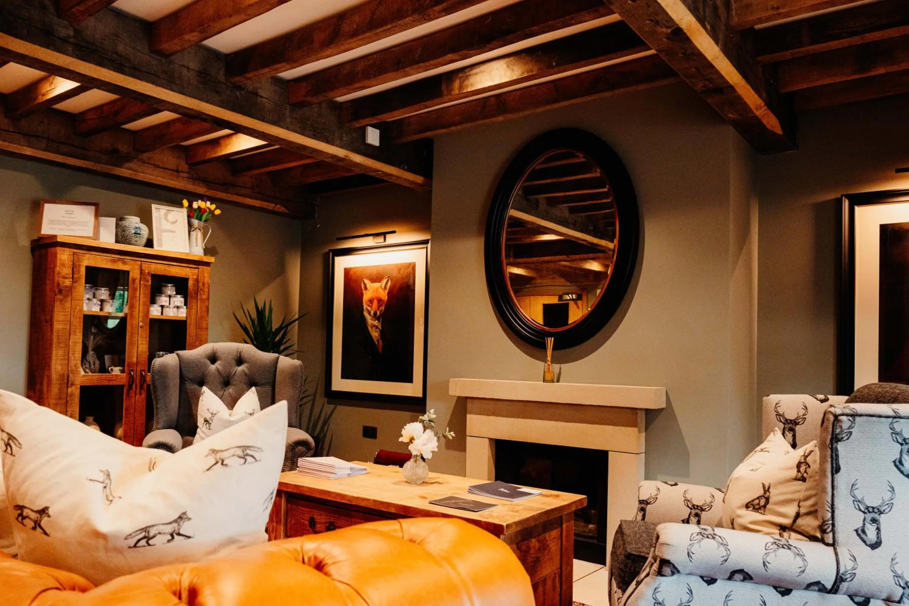 Lobby or reception in The Fleece at Ruleholme