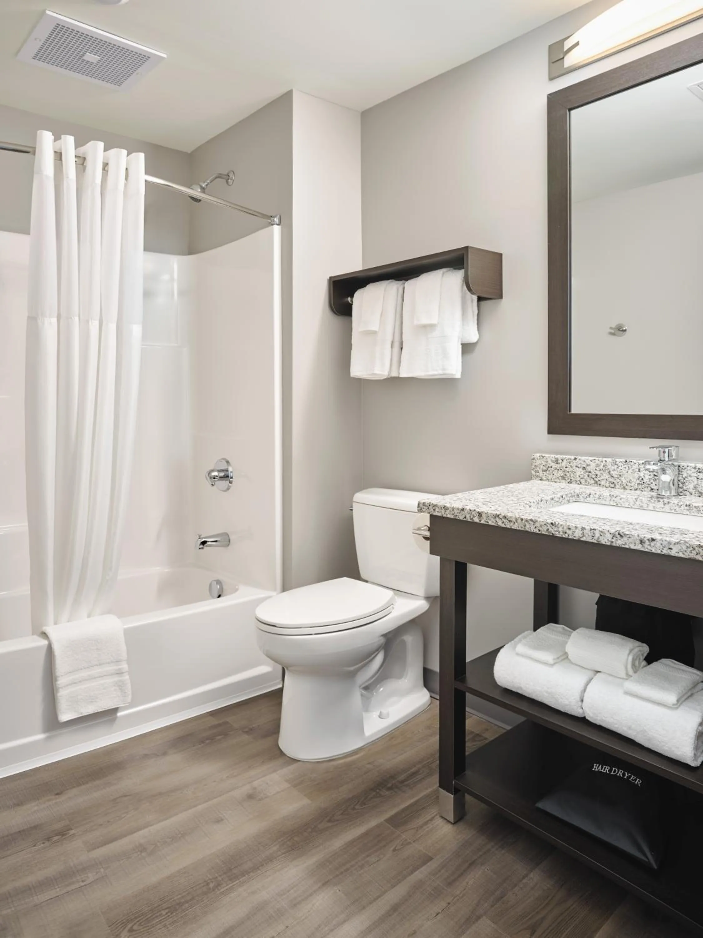 Bathroom in stayAPT Suites Raleigh-Durham/RTP