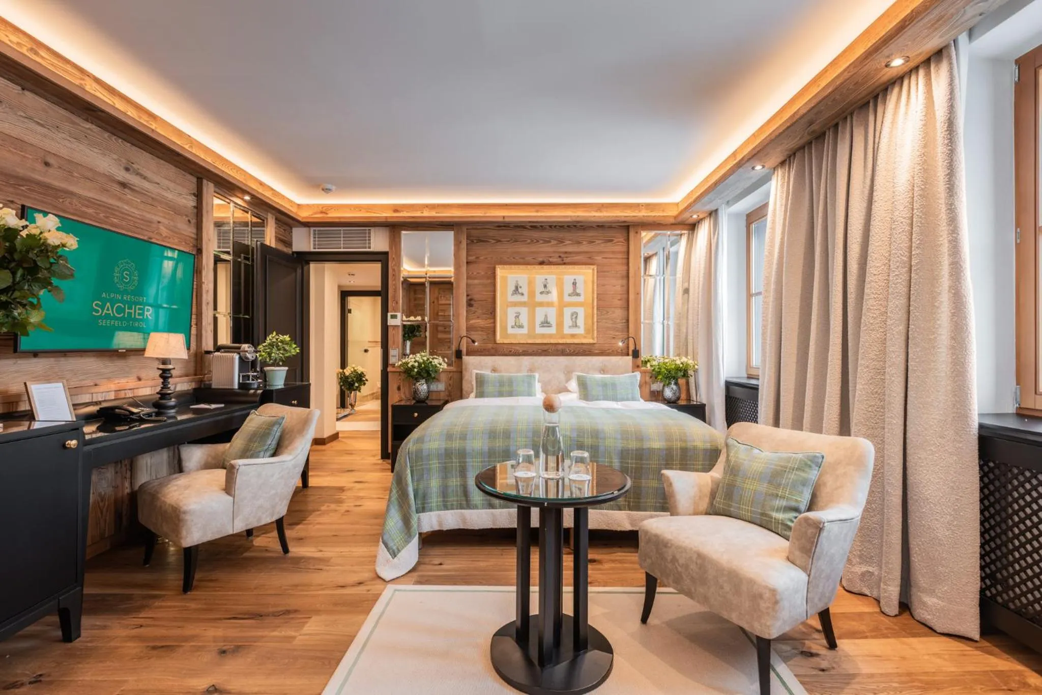 Bedroom in Alpin Resort Sacher