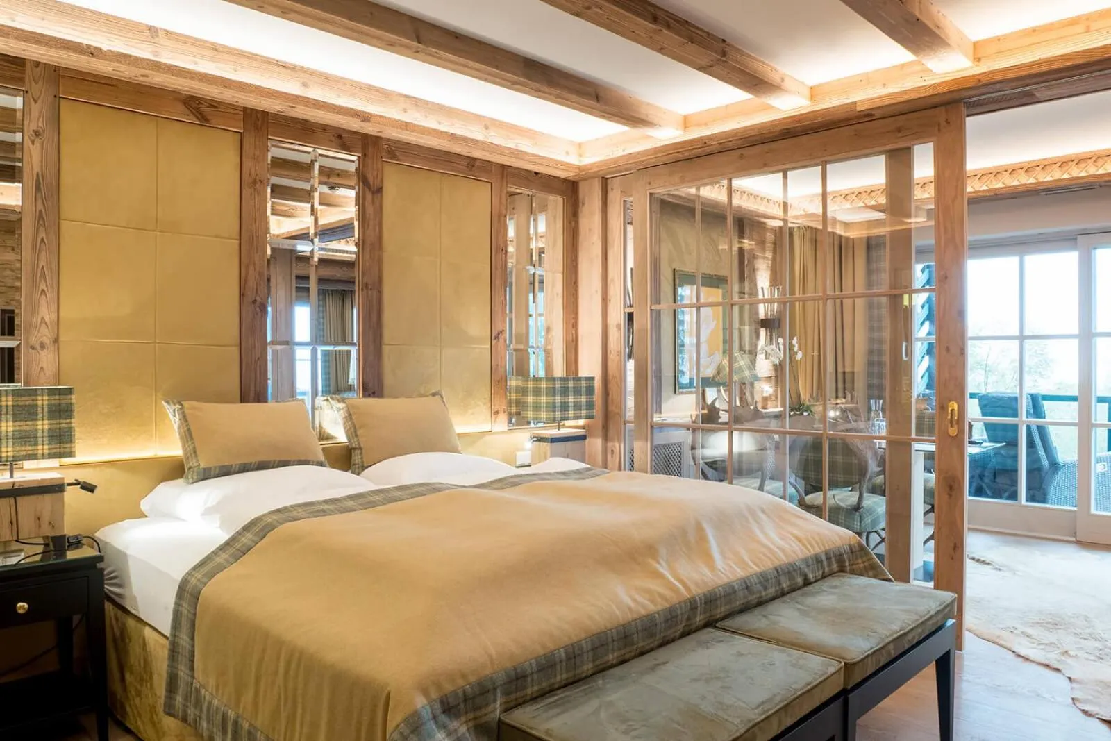 Bed in Alpin Resort Sacher