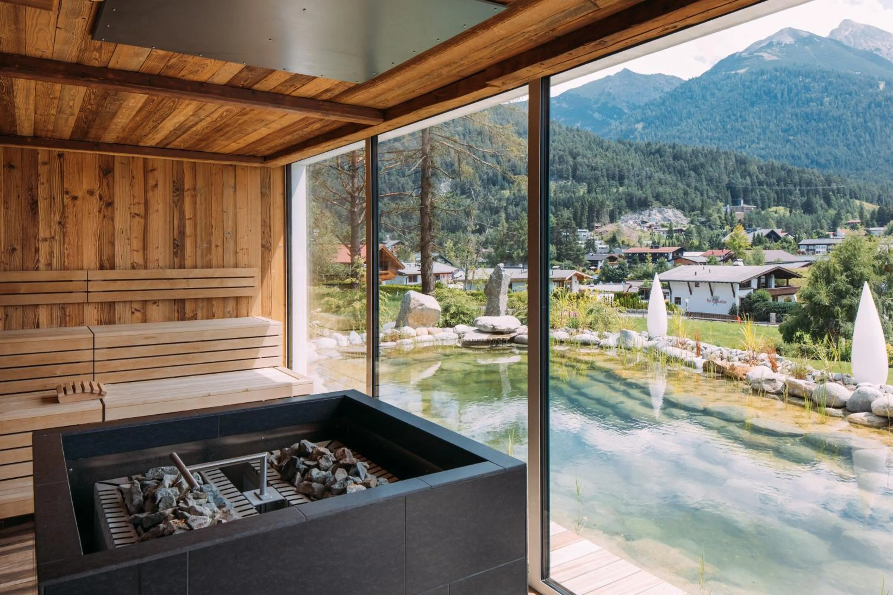 Sauna in Alpin Resort Sacher