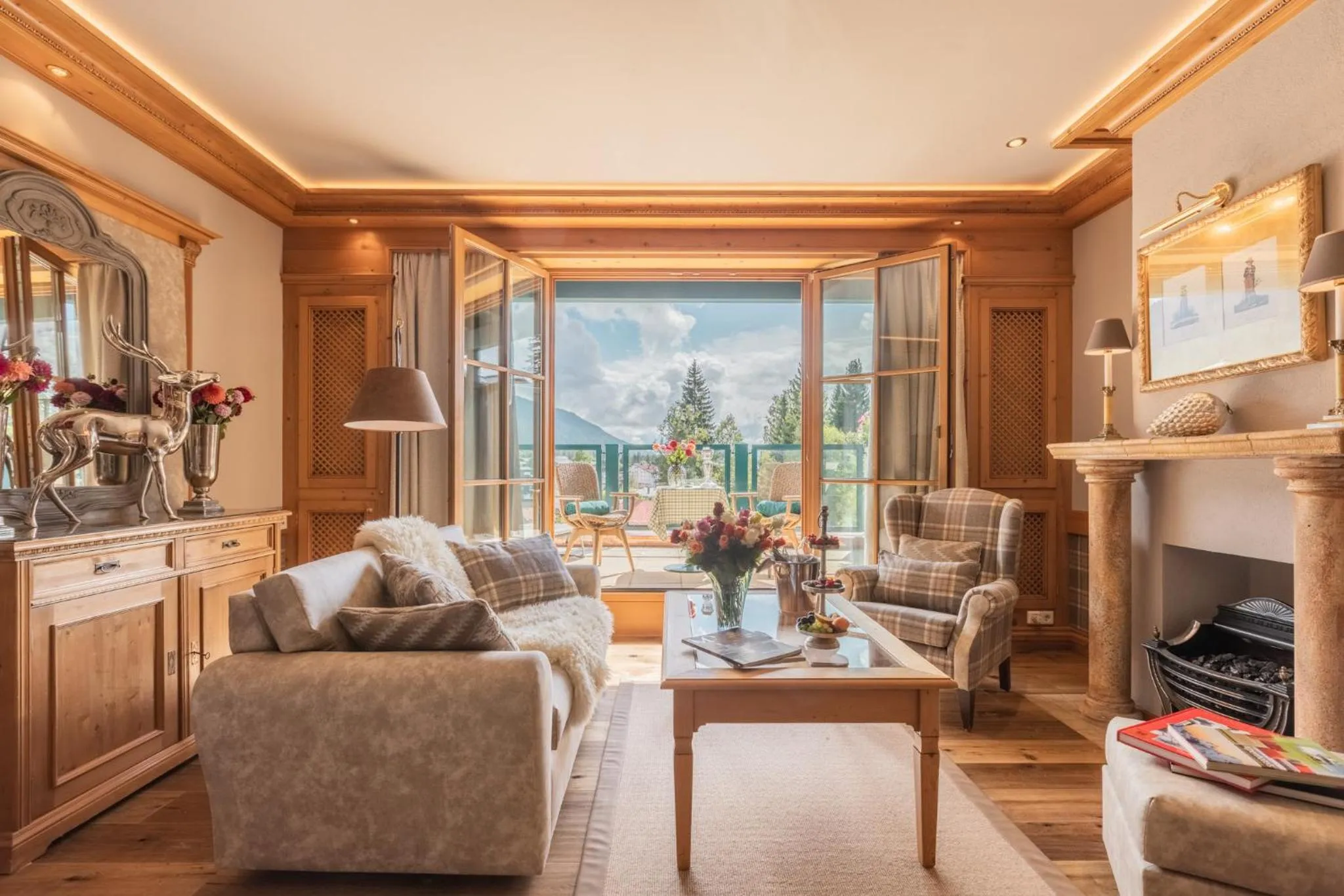 Balcony/Terrace in Alpin Resort Sacher