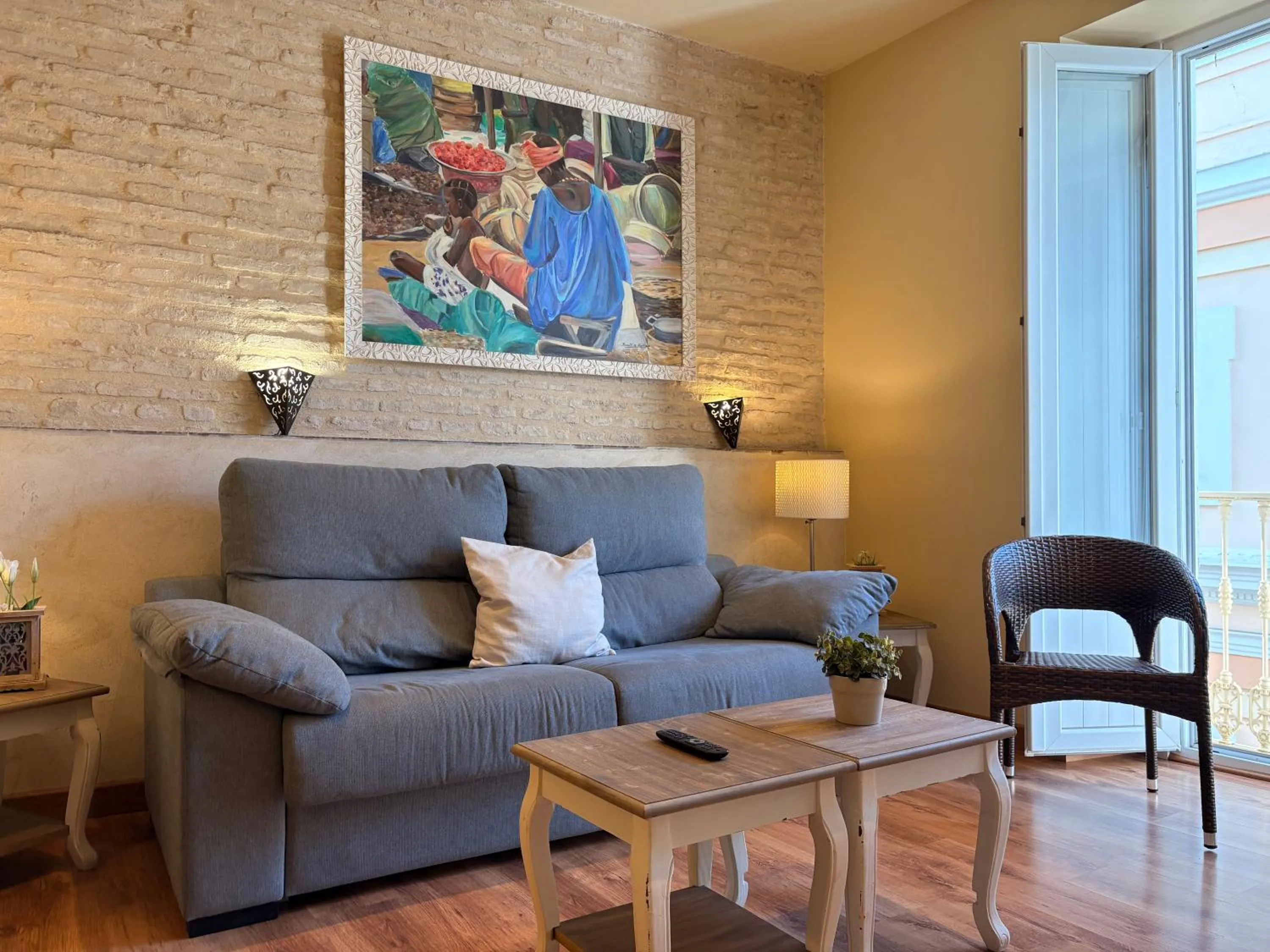 Living room in Life Apartments San Vicente