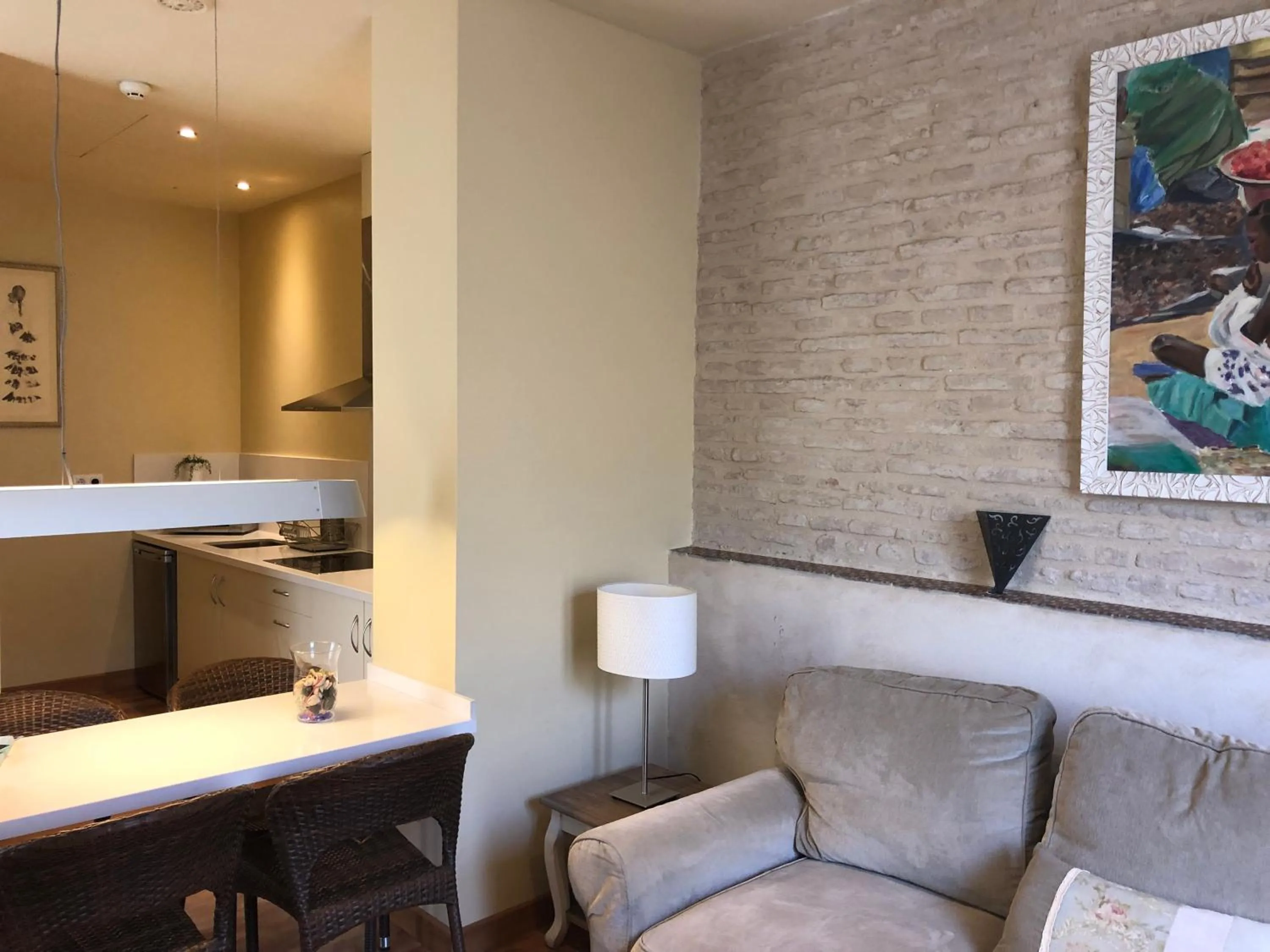 Living room in Life Apartments San Vicente