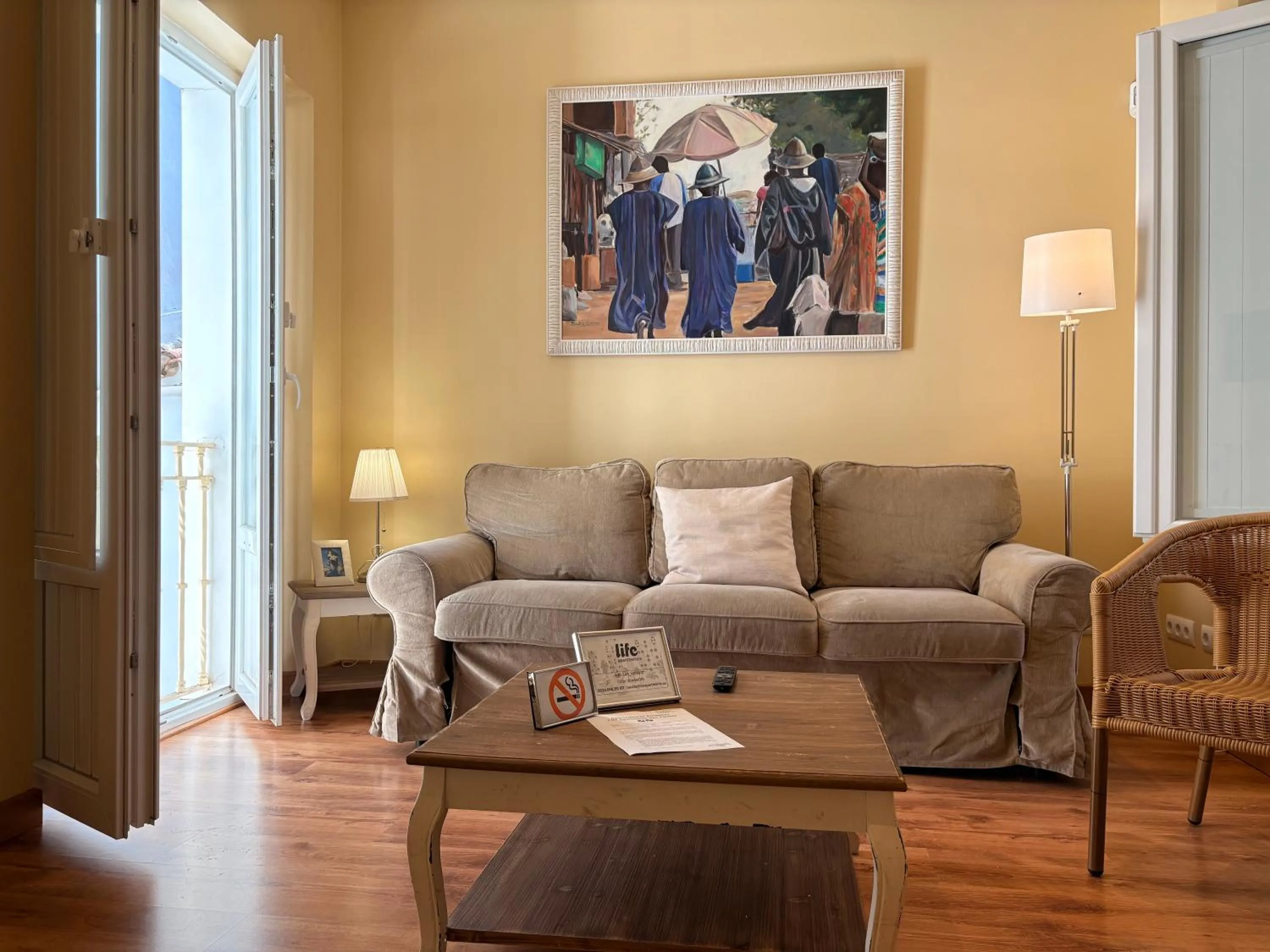 Living room in Life Apartments San Vicente