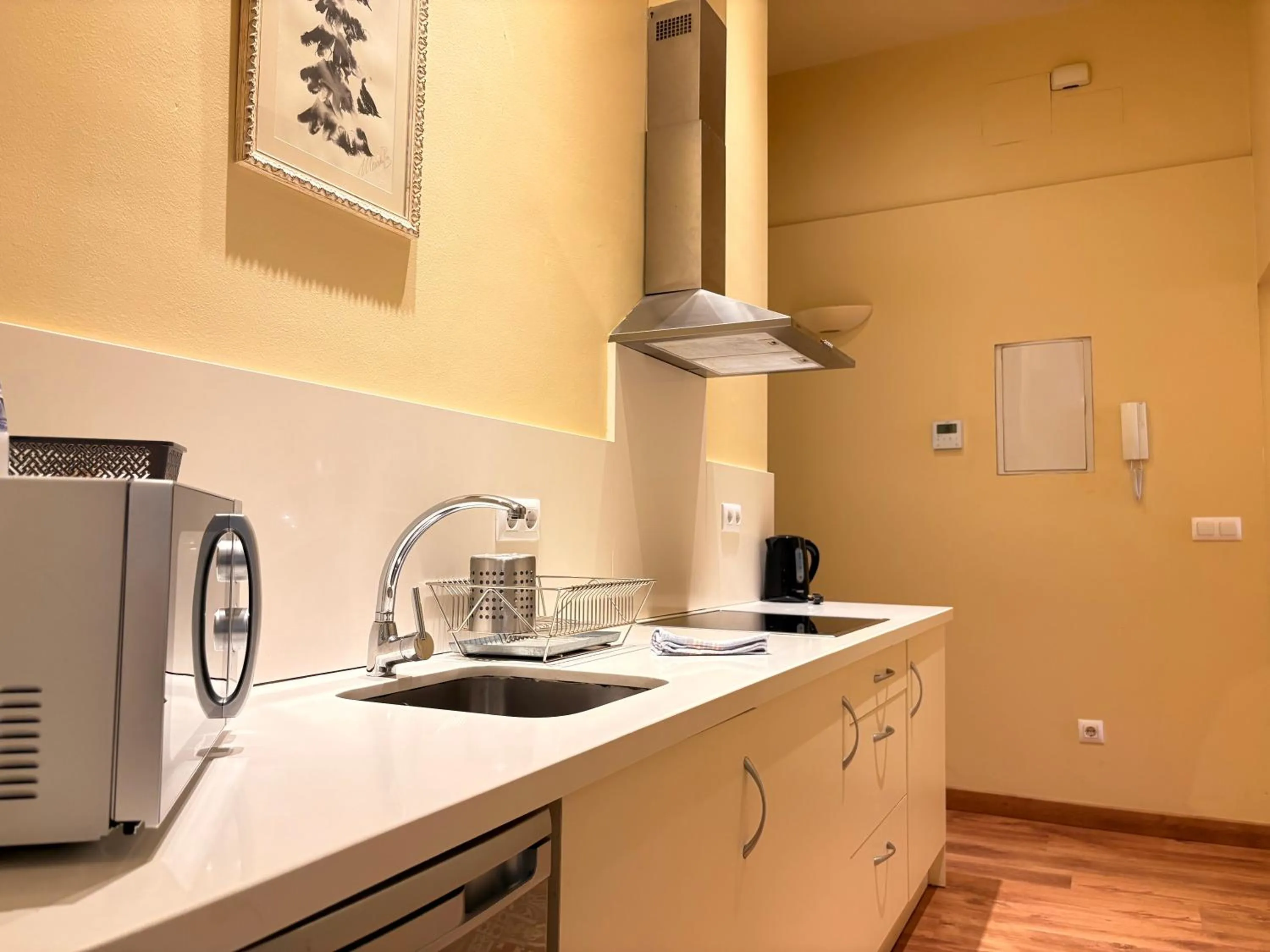 Kitchen or kitchenette in Life Apartments San Vicente