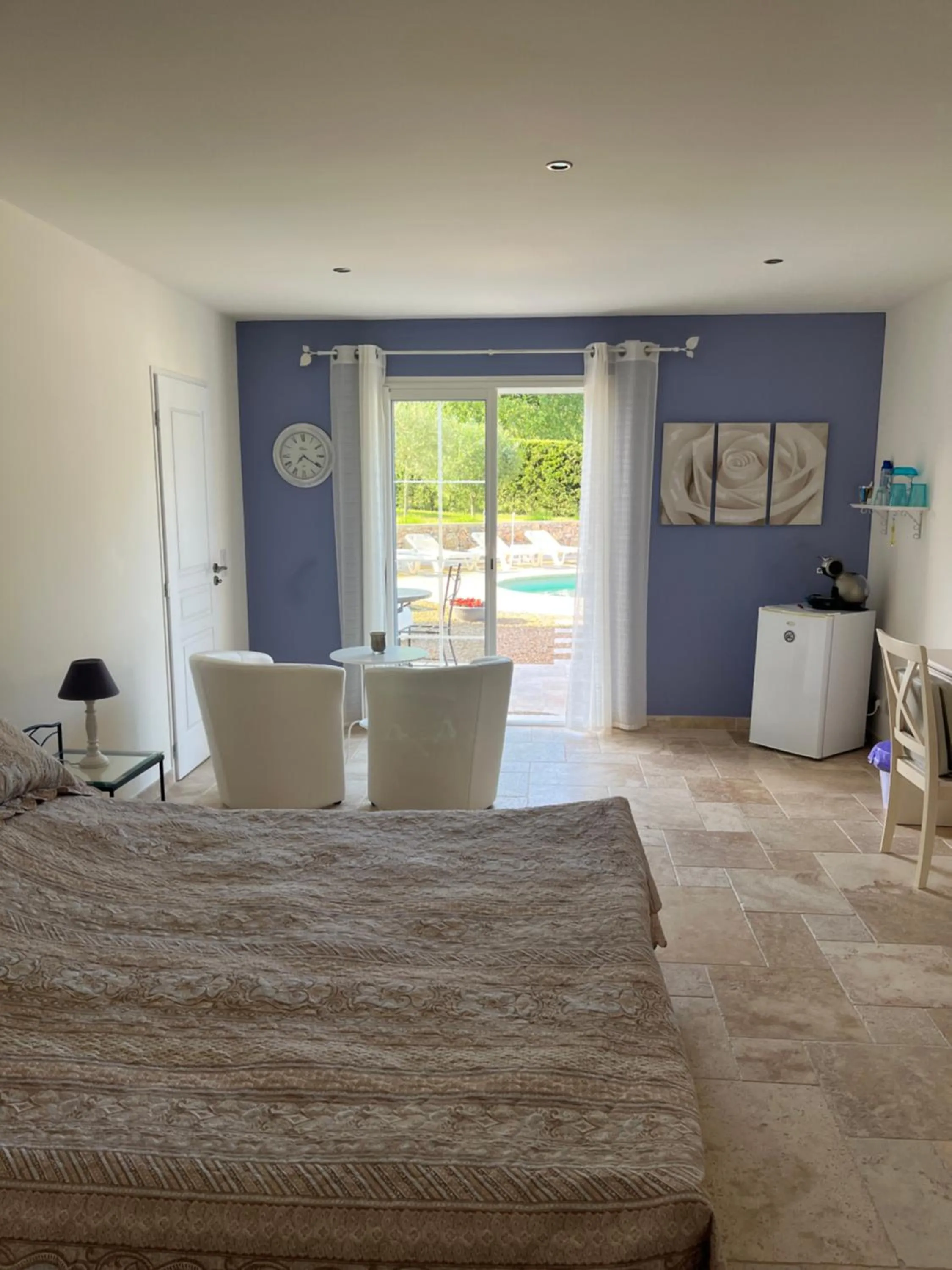 Bed in Domaine Le Mas Sans Soucis